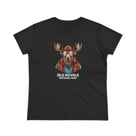 Isle Royale National Park Women's T-Shirt - Cool Moose