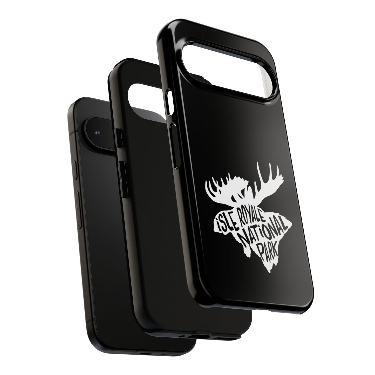 Isle Royale National Park Phone Case - Moose Design