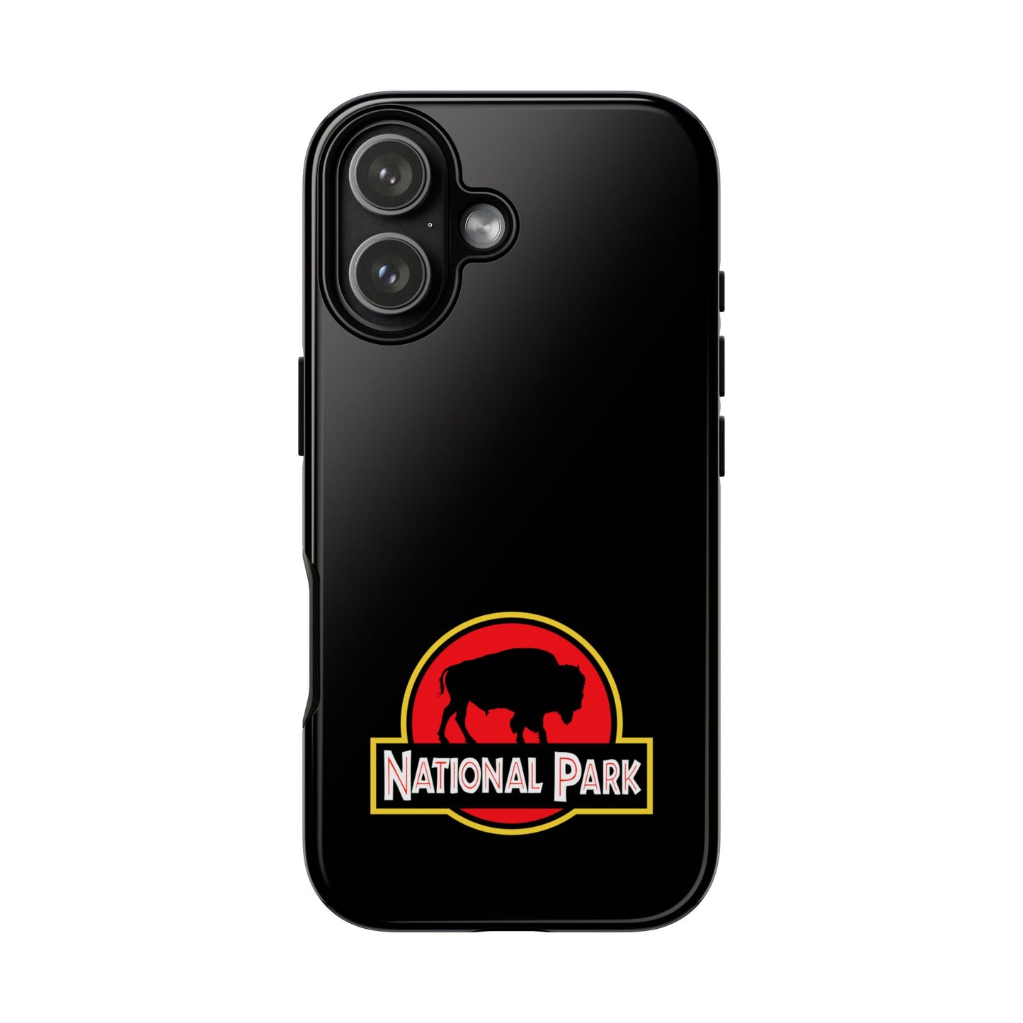 Bison National Park Phone Case - Parody Logo