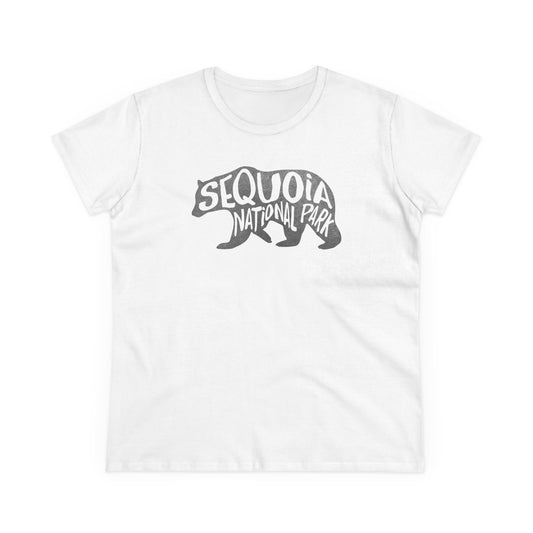 Sequoia National Park Women's T-Shirt - Black Bear