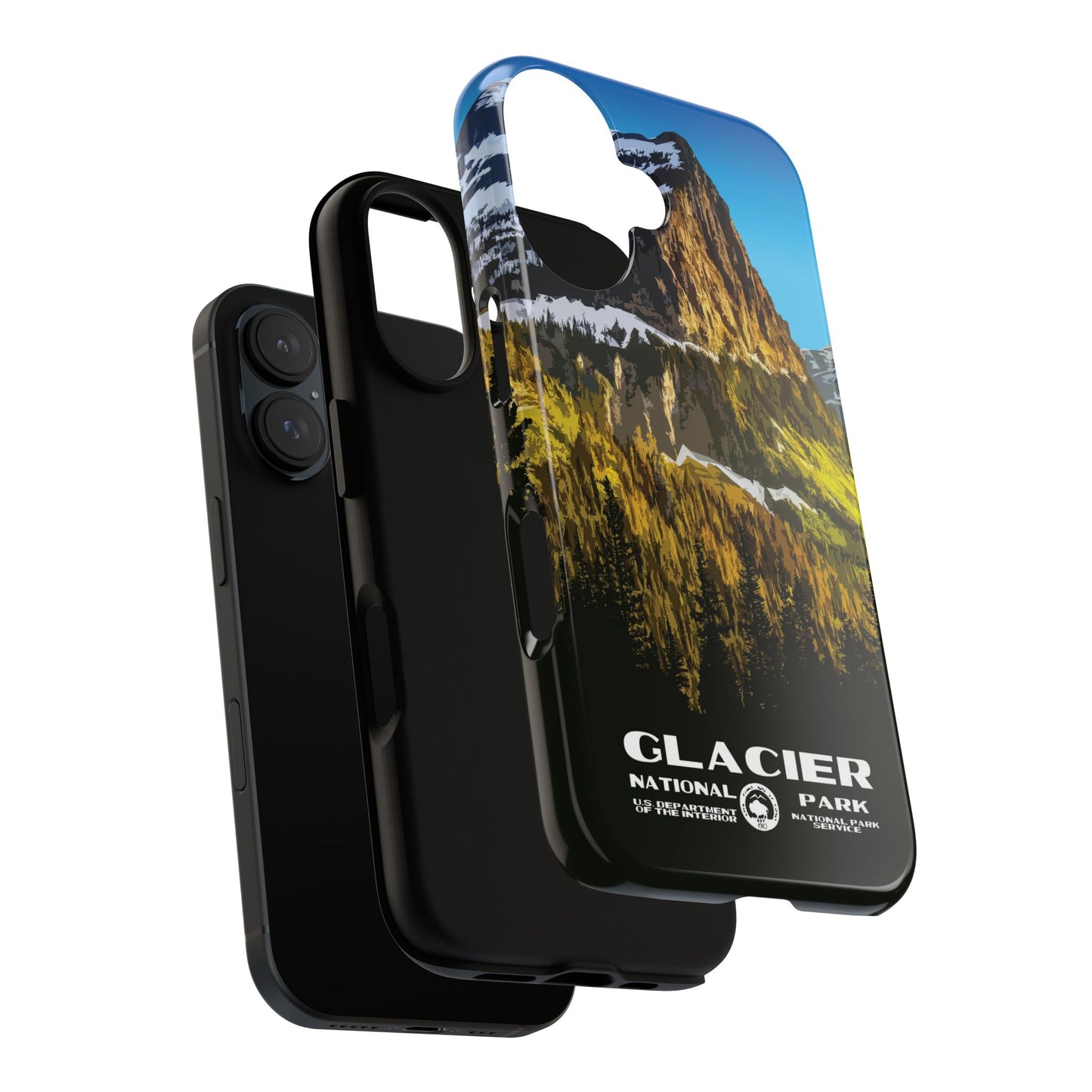 Glacier National Park Phone Case - WPA Style