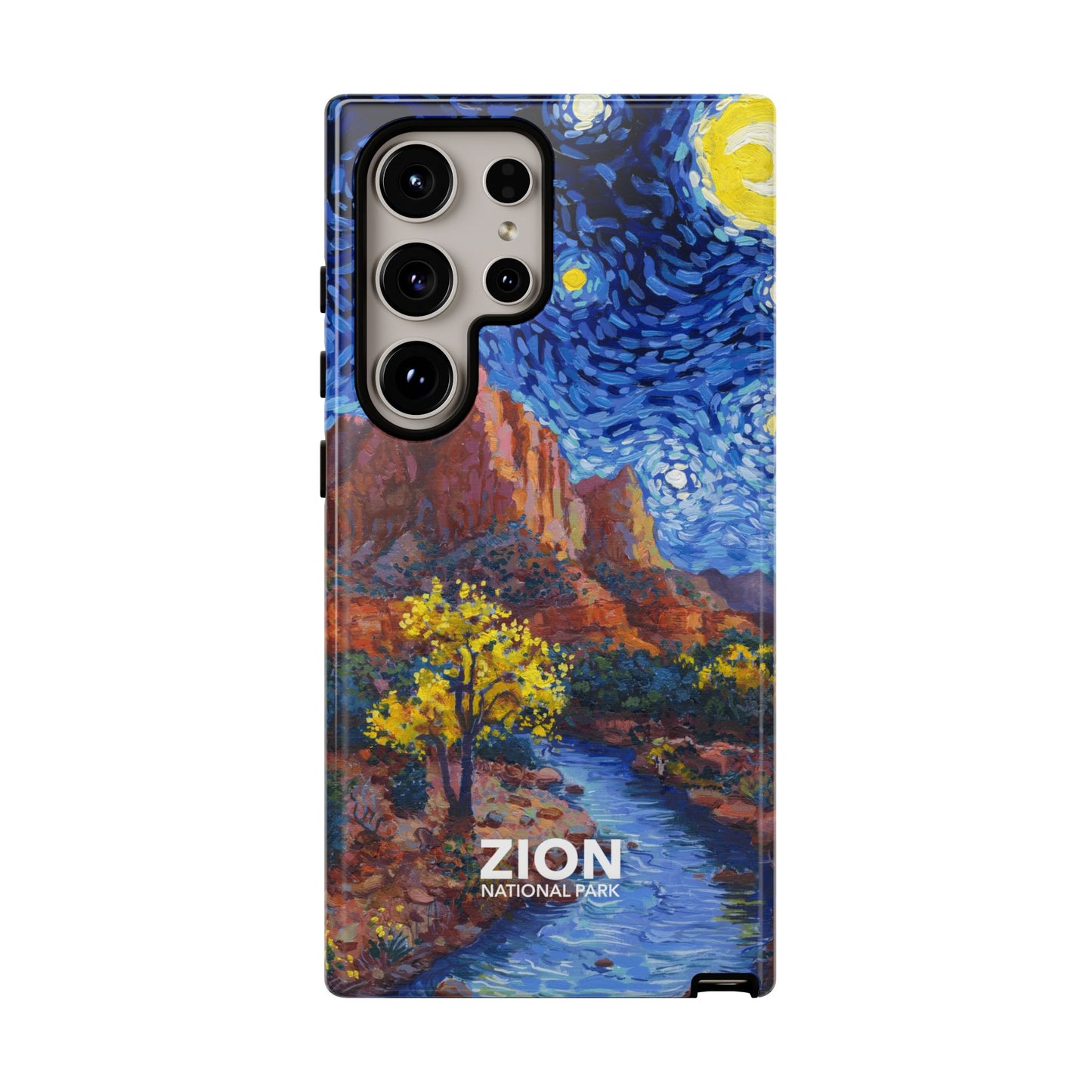 Zion National Park Phone Case - Starry Night