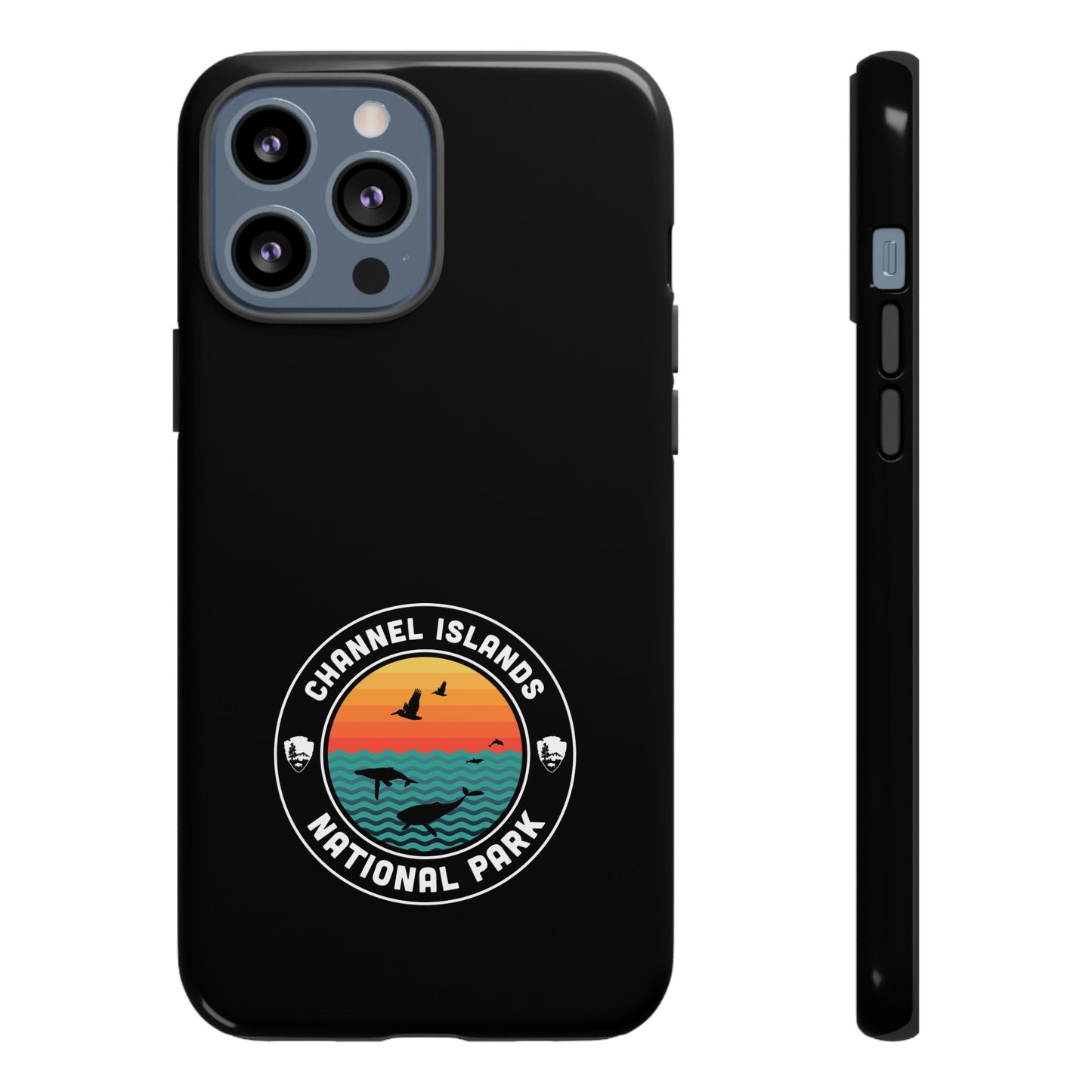 Channel Islands National Park Phone Case - Round Emblem Design