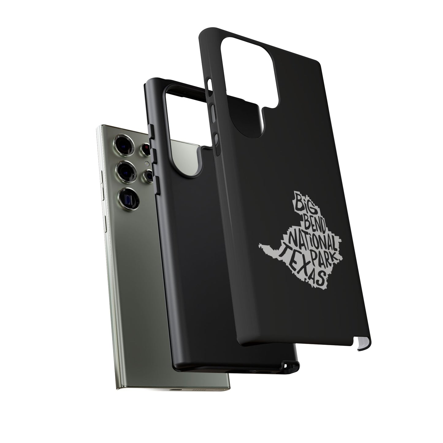 Big Bend National Park Phone Case - Map Design