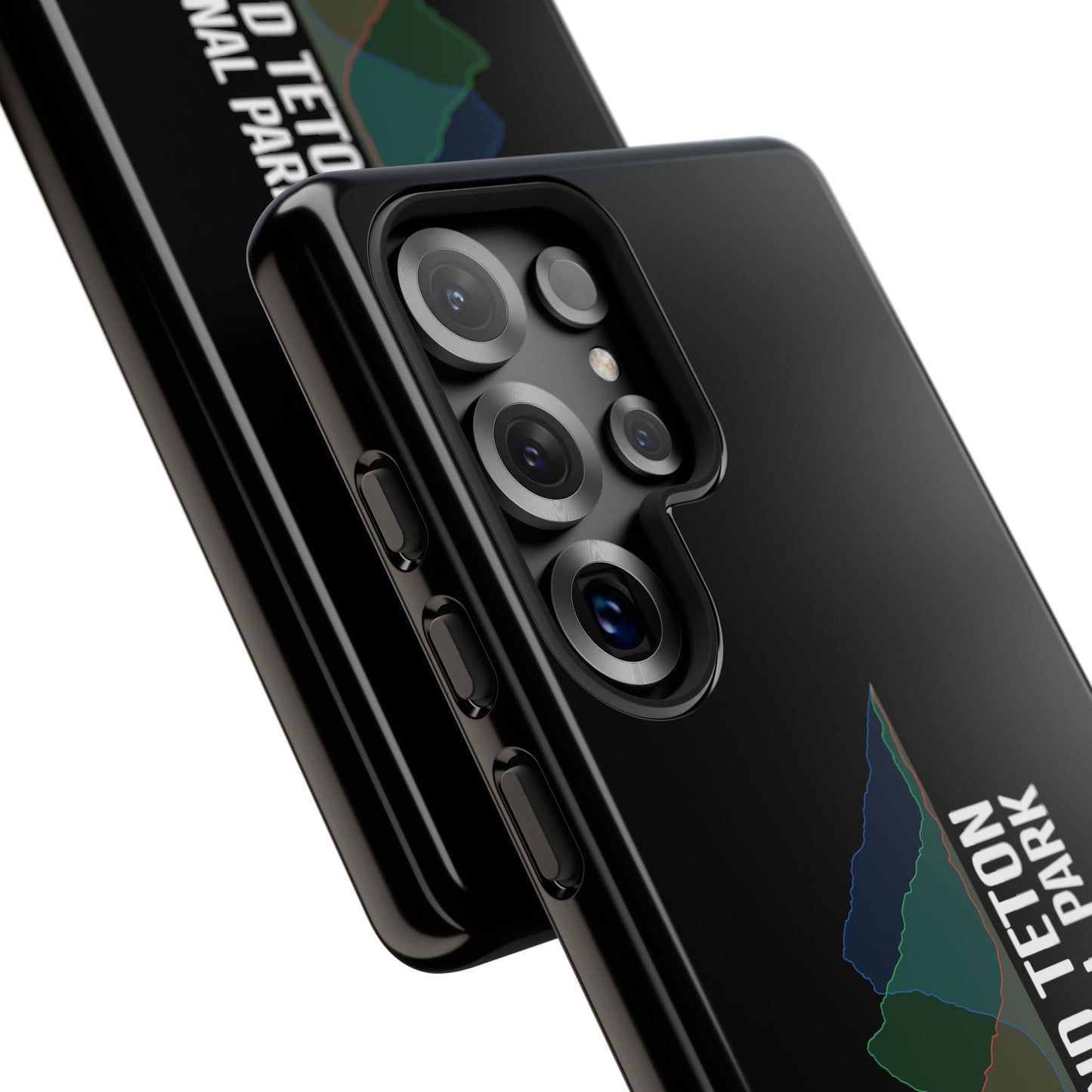 Grand Teton National Park Phone Case - Histogram Design