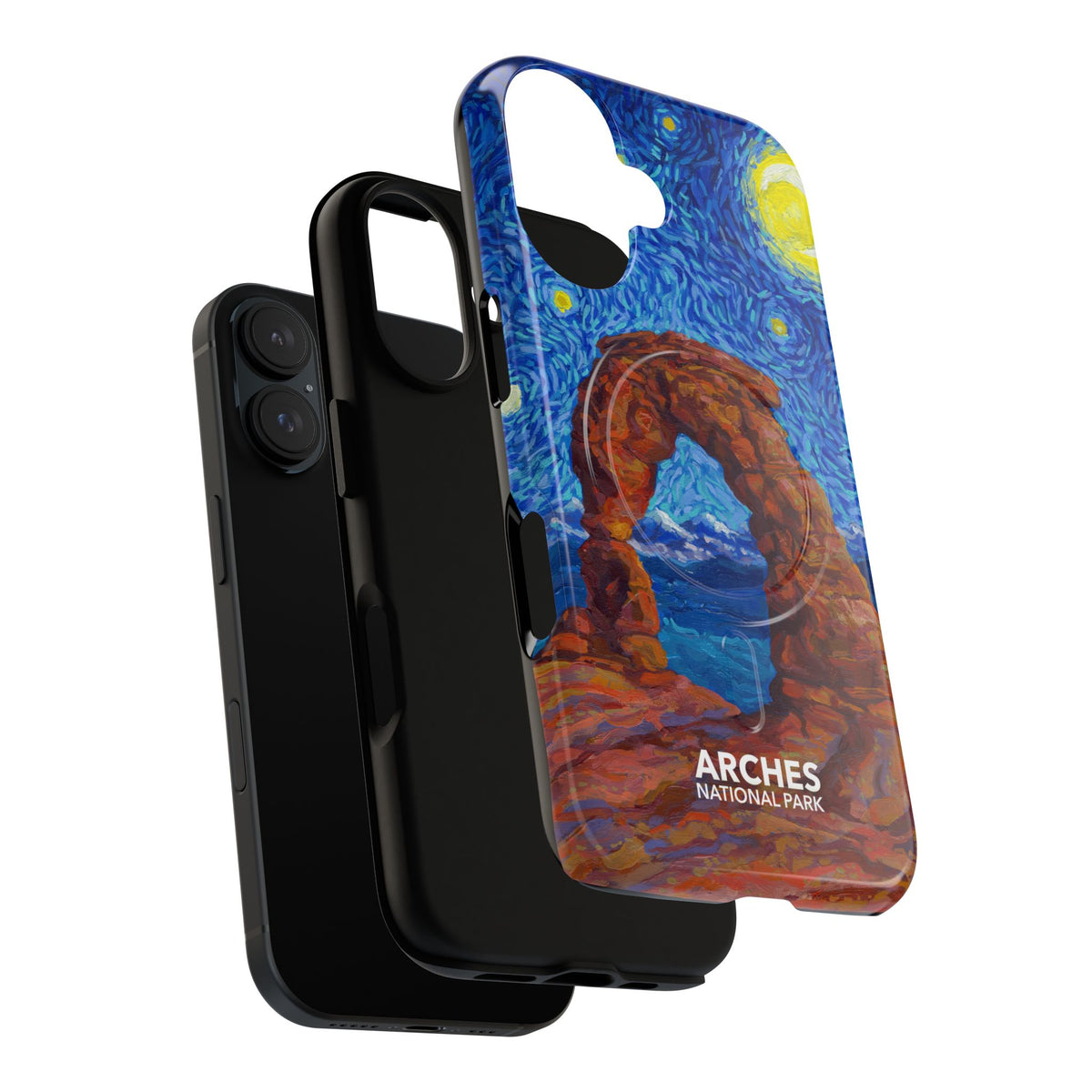 Arches National Park iPhone Case with MagSafe - Starry Night
