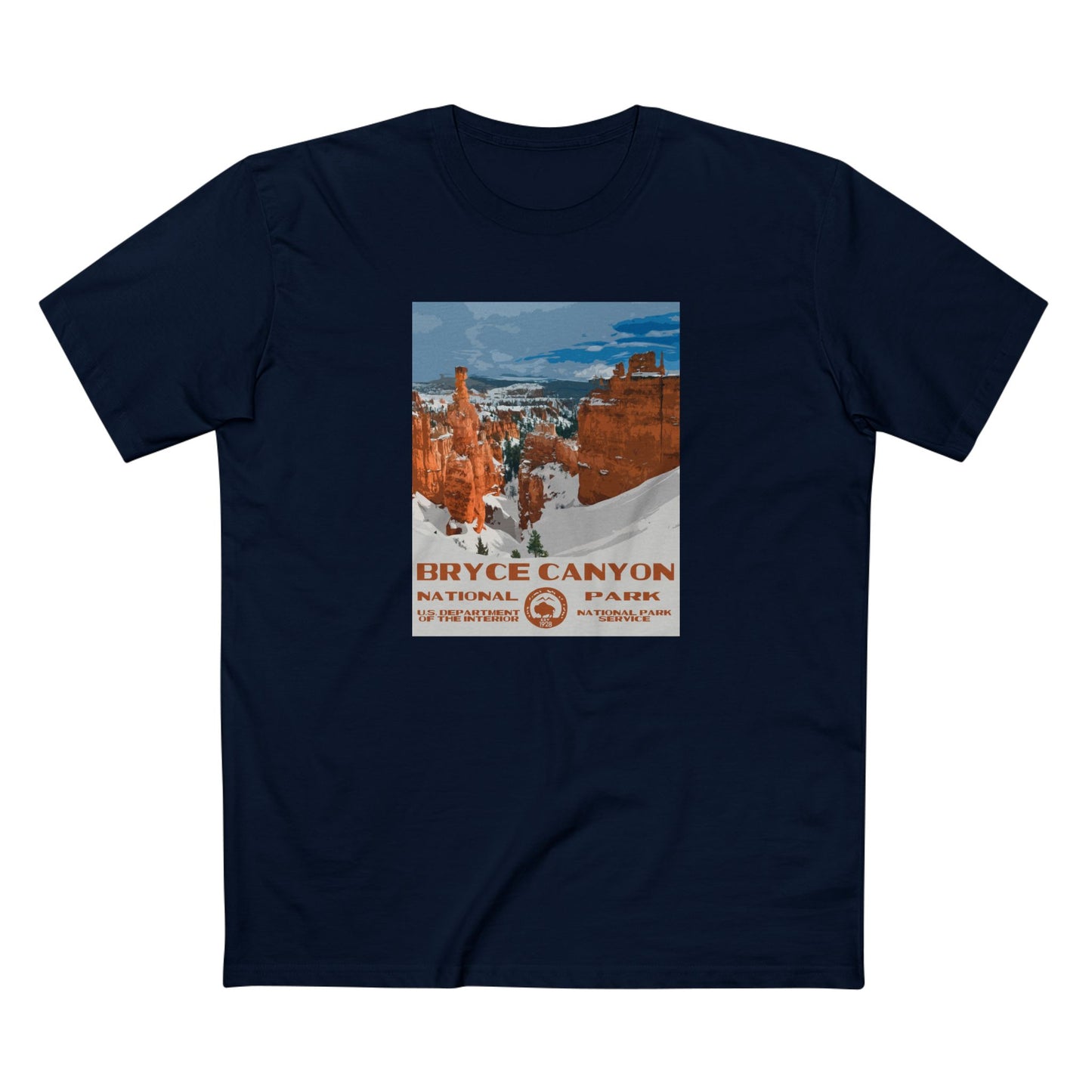 Bryce Canyon National Park T-Shirt in Navy