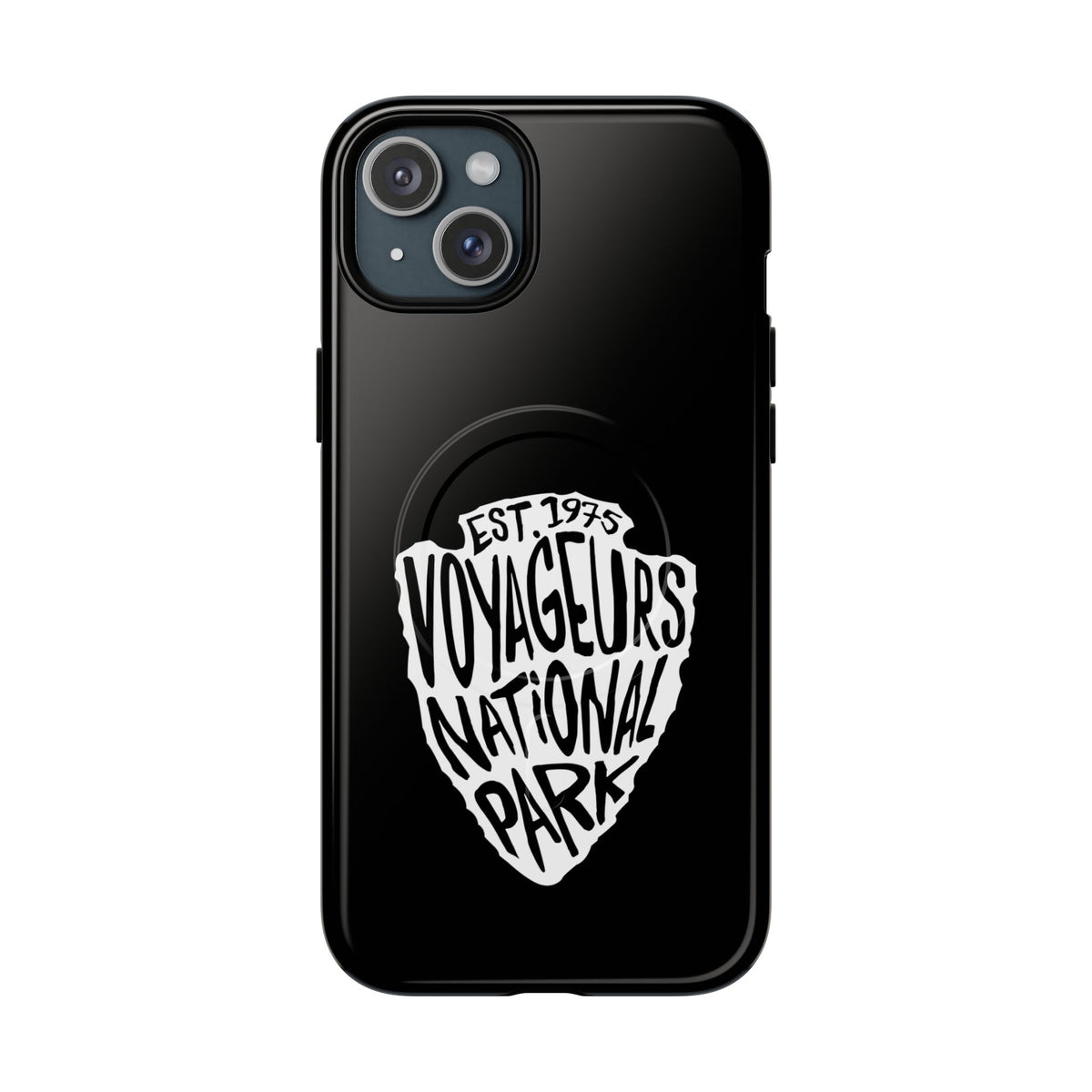 Voyageurs National Park iPhone Case with MagSafe - Arrowhead Design