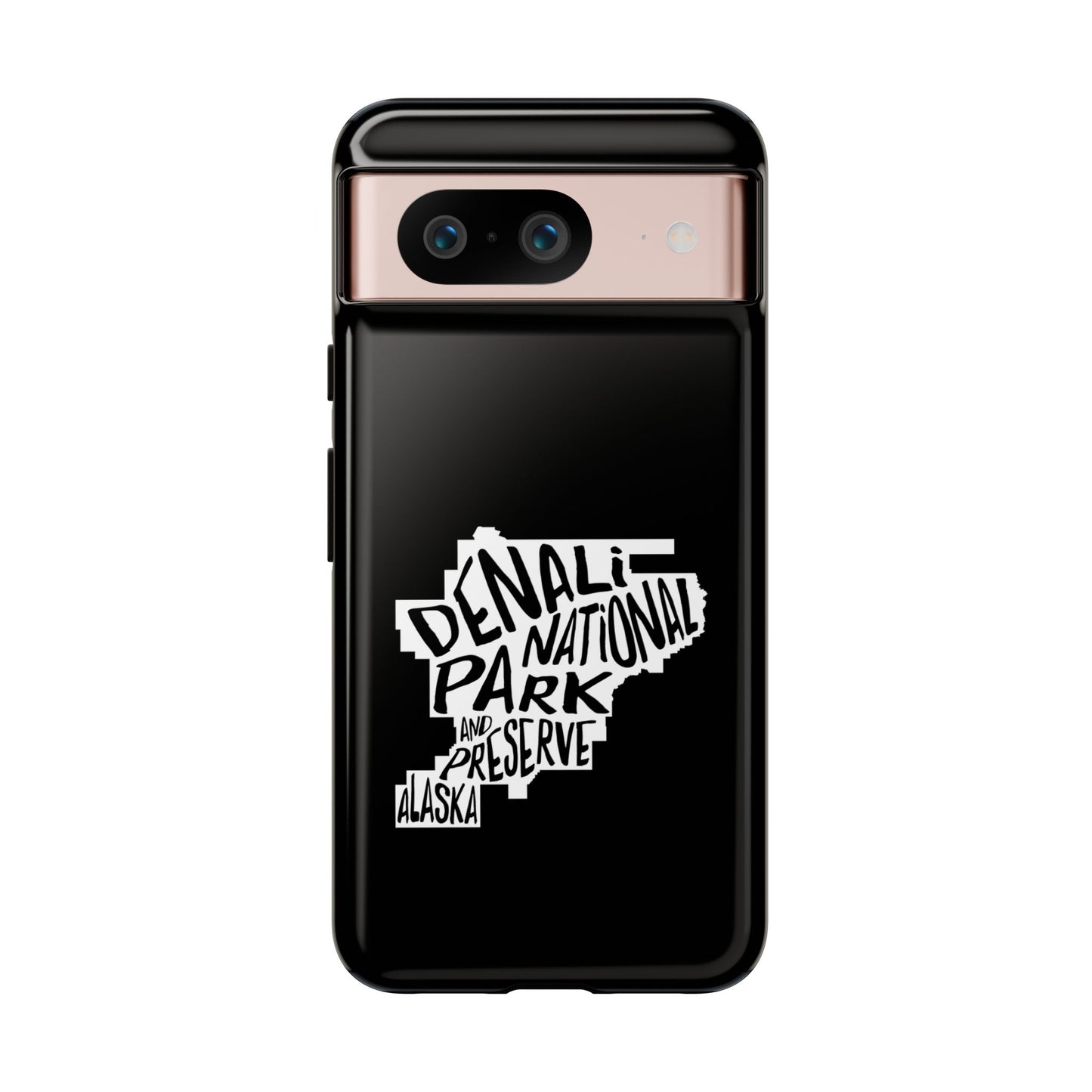 Denali National Park Phone Case - Map Design