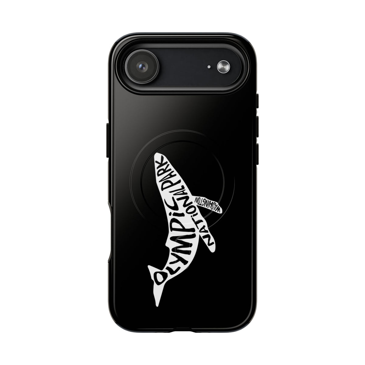 Olympic National Park iPhone Case with MagSafe - Humpback Whale Design