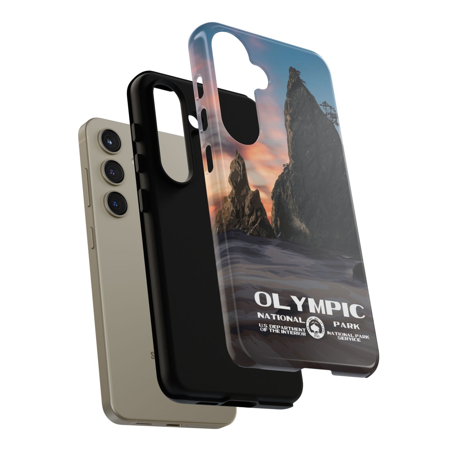 Olympic National Park Phone Case - WPA Style