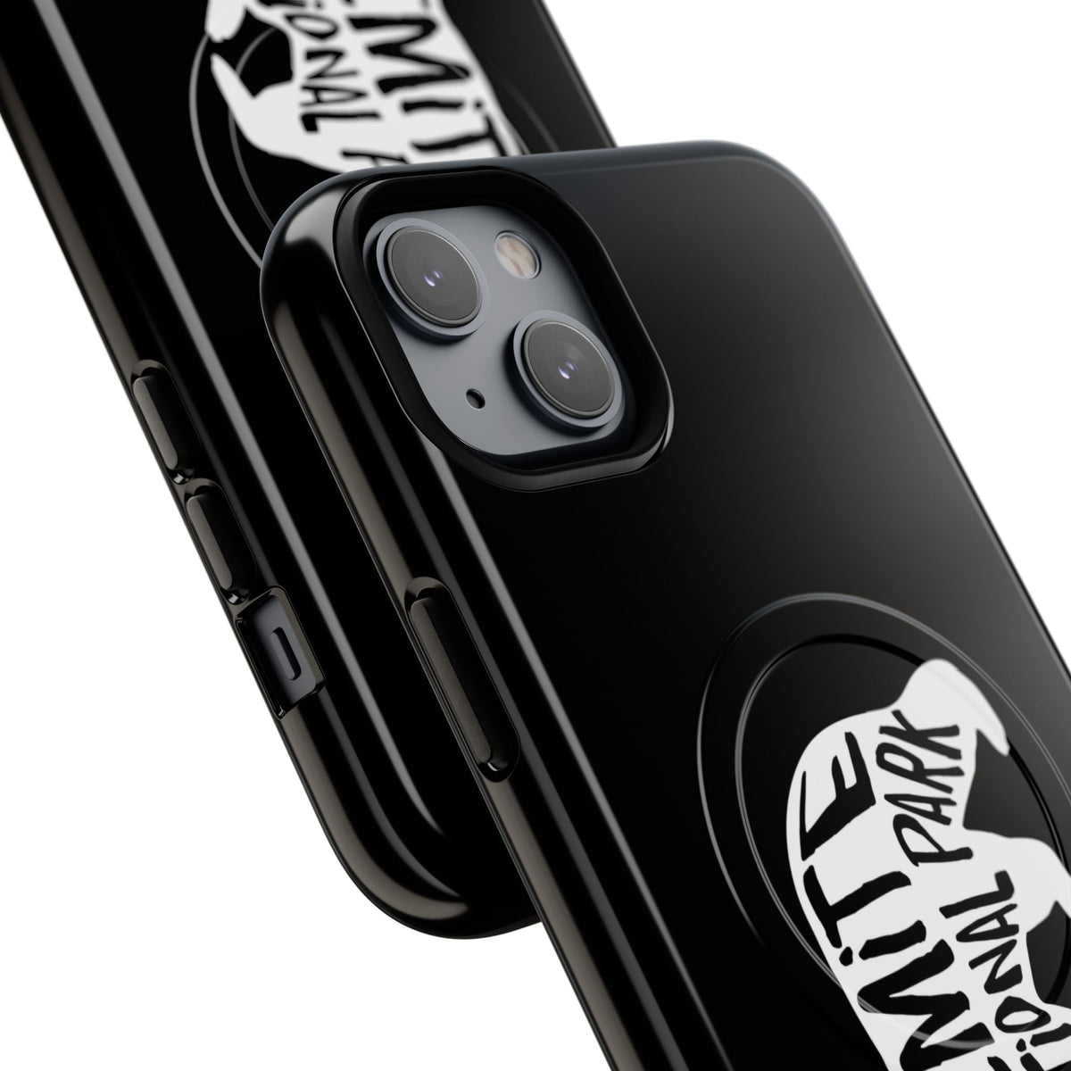 Yosemite National Park iPhone Case with MagSafe - Black Bear Design