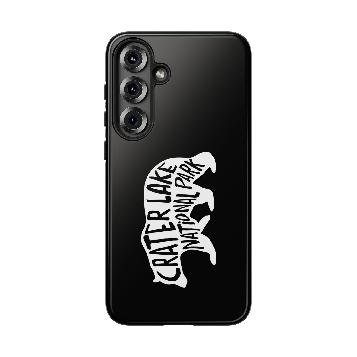 Crater Lake National Park Phone Case - Black Bear Design