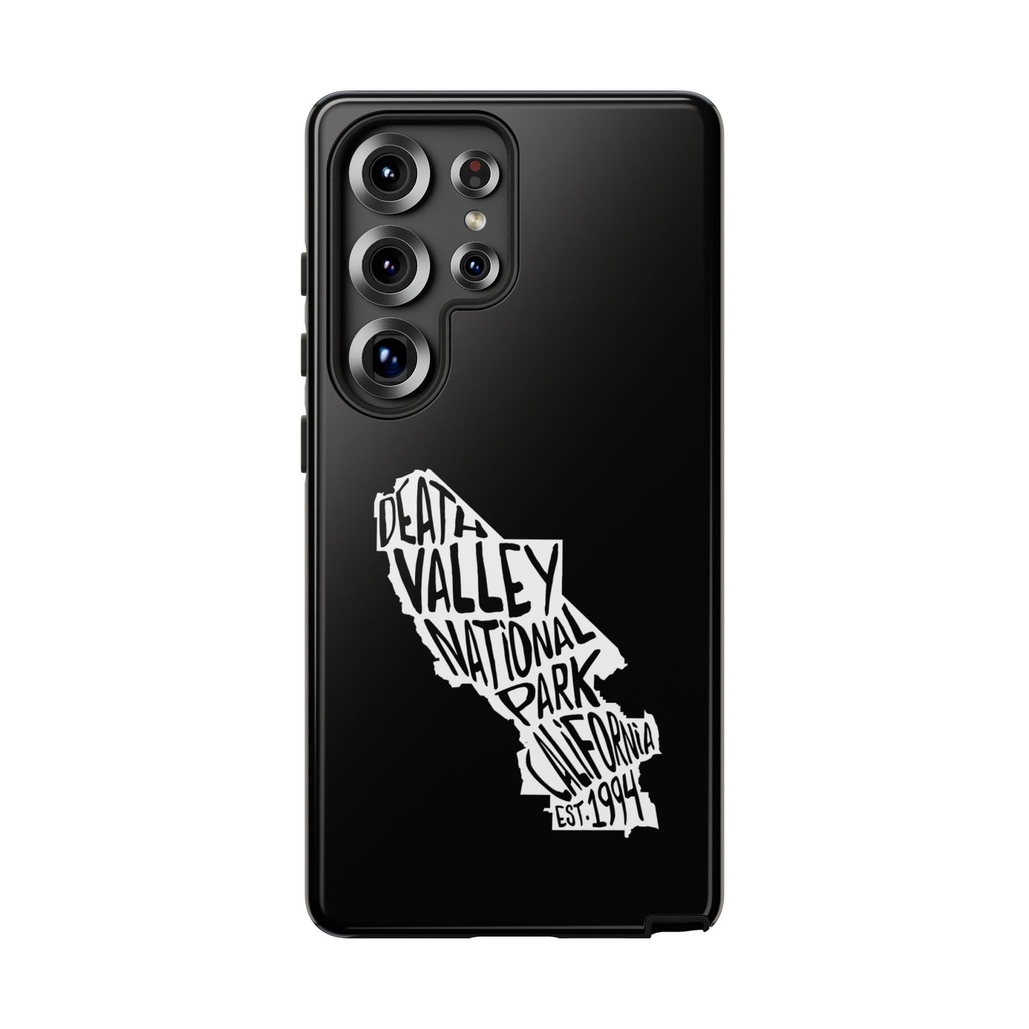 Death Valley National Park Phone Case - Map Design