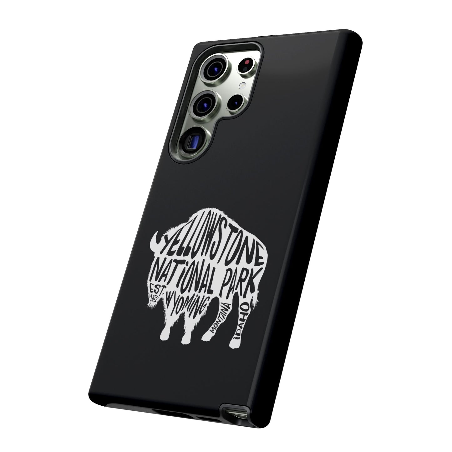 Yellowstone National Park Phone Case - Bison Design
