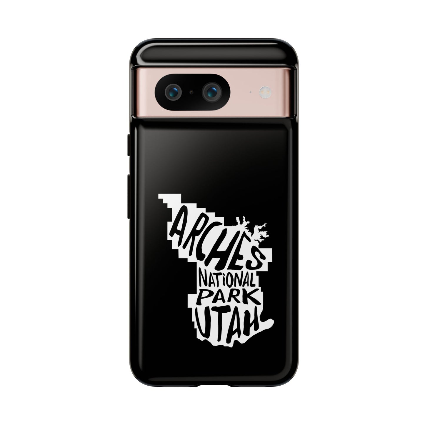 Arches National Park Phone Case - Map Design