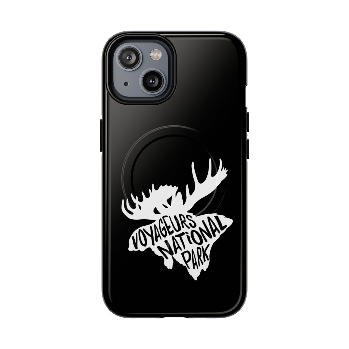 Voyageurs National Park iPhone Case with MagSafe - Moose Design