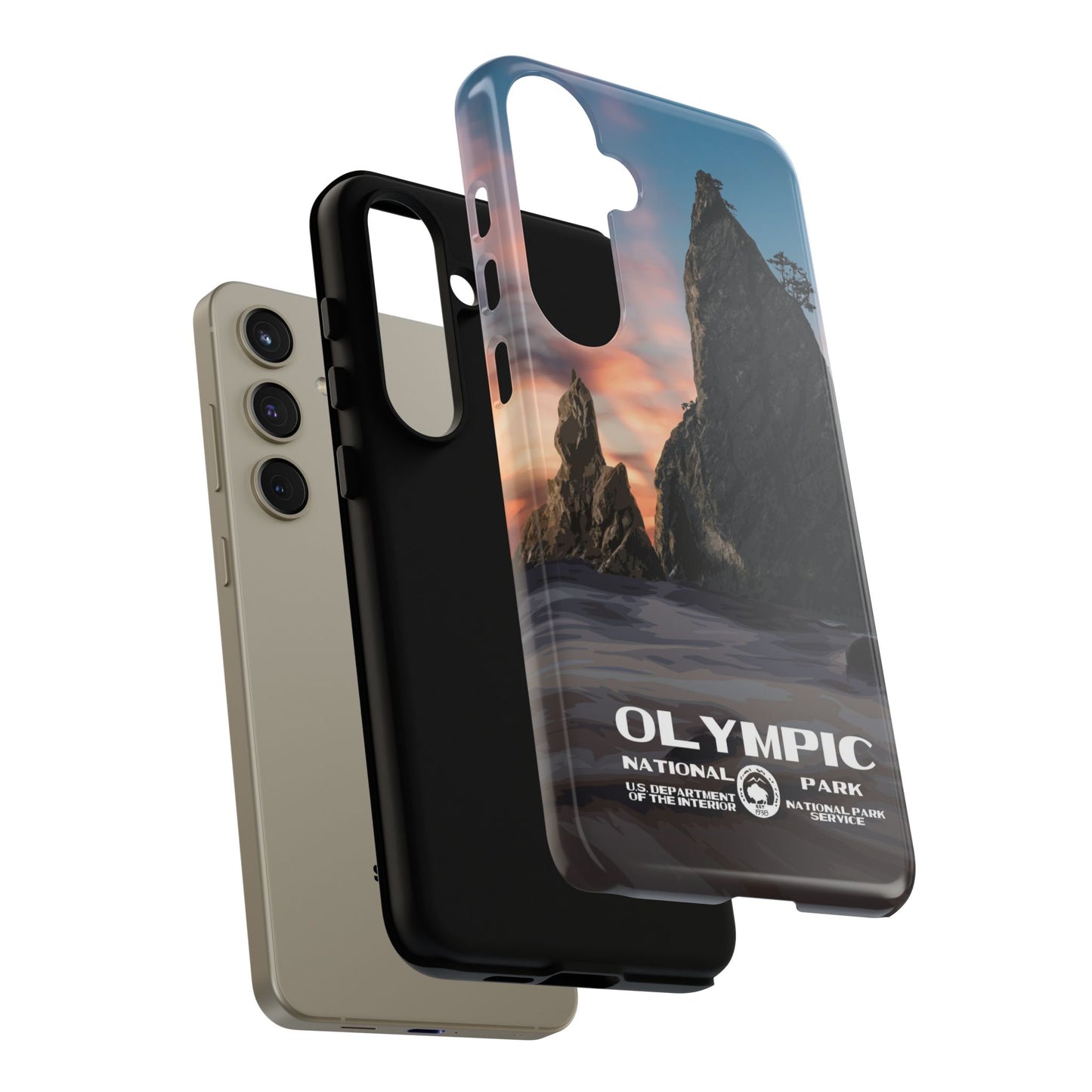Olympic National Park Phone Case - WPA Style