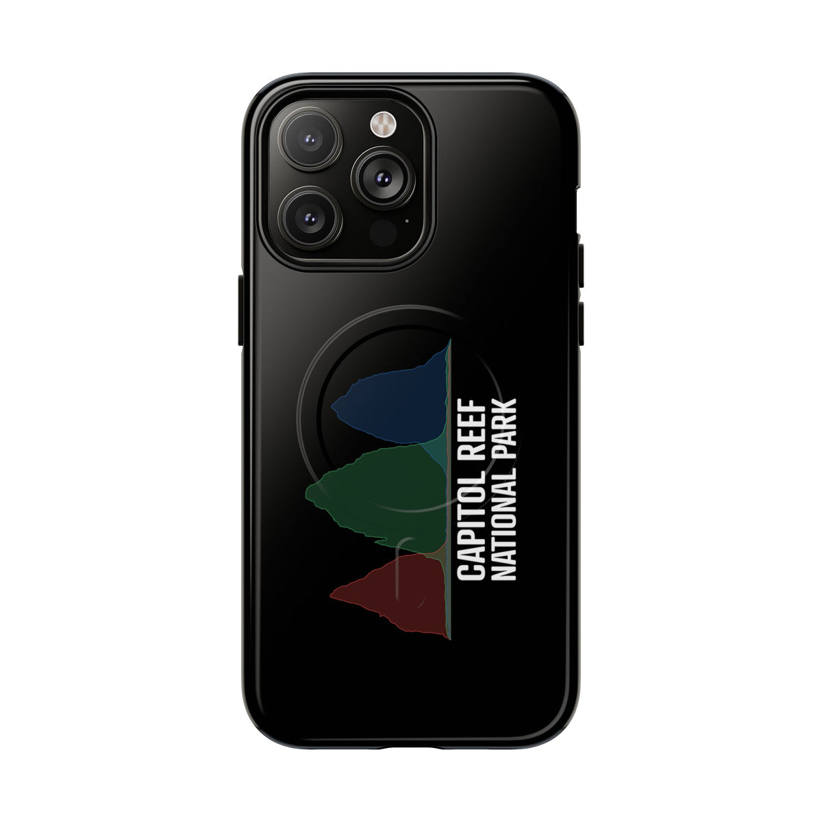 Capitol Reef National Park iPhone Case with MagSafe - Histogram Design