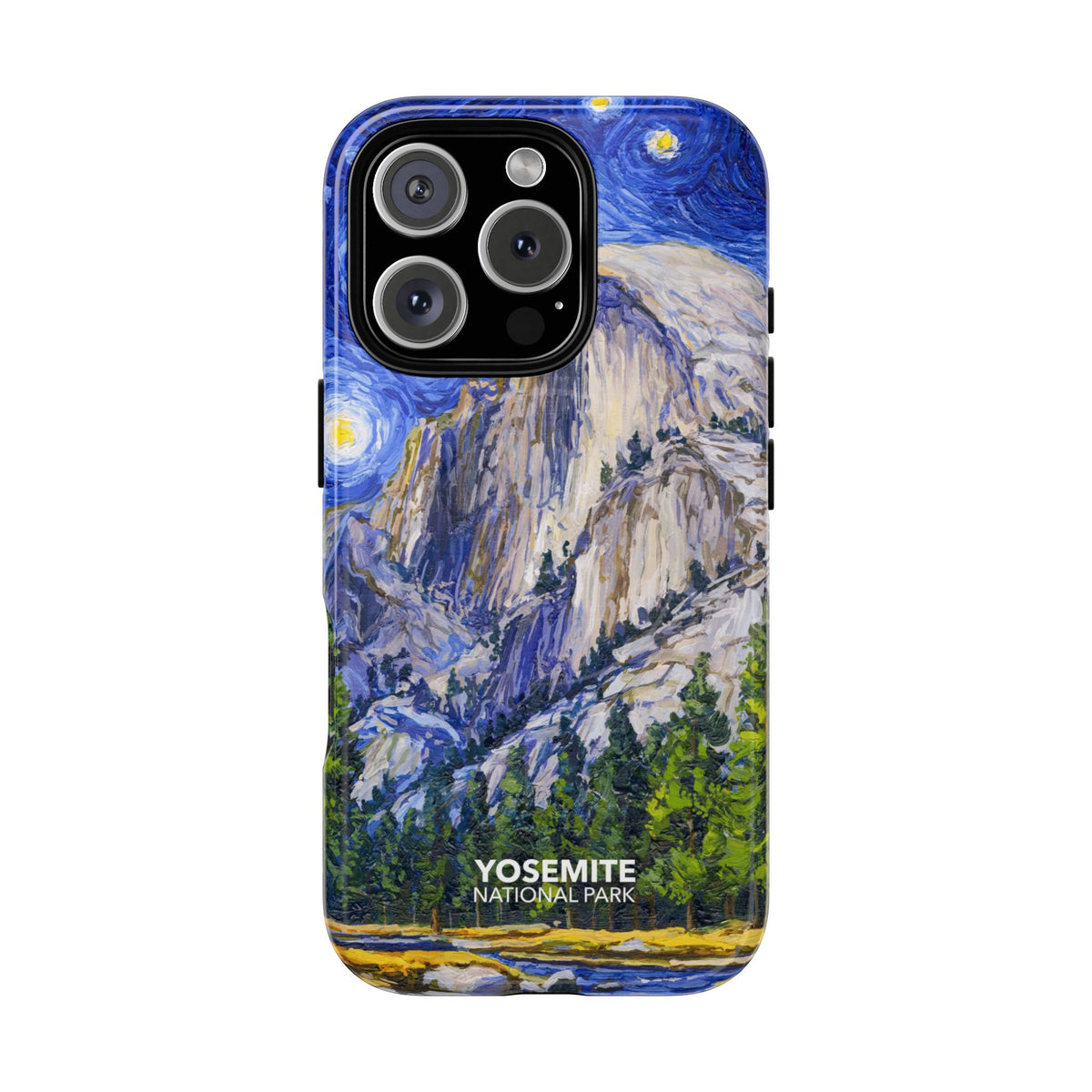 Yosemite National Park iPhone Case with MagSafe - Starry Night