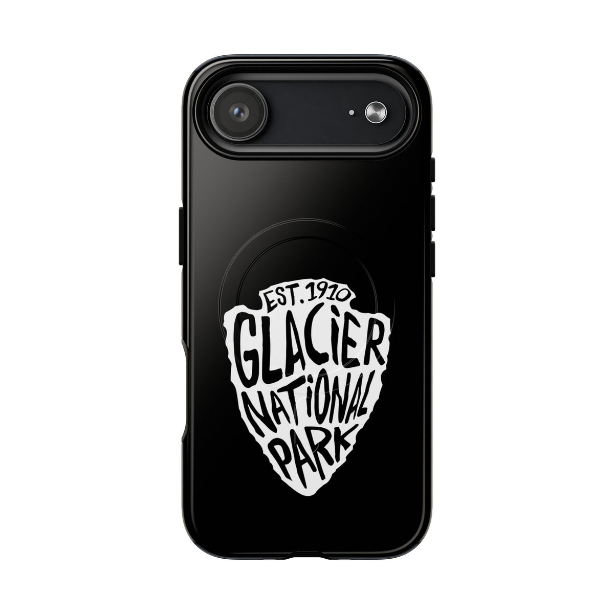 Glacier National Park iPhone Case with MagSafe - Arrowhead Design