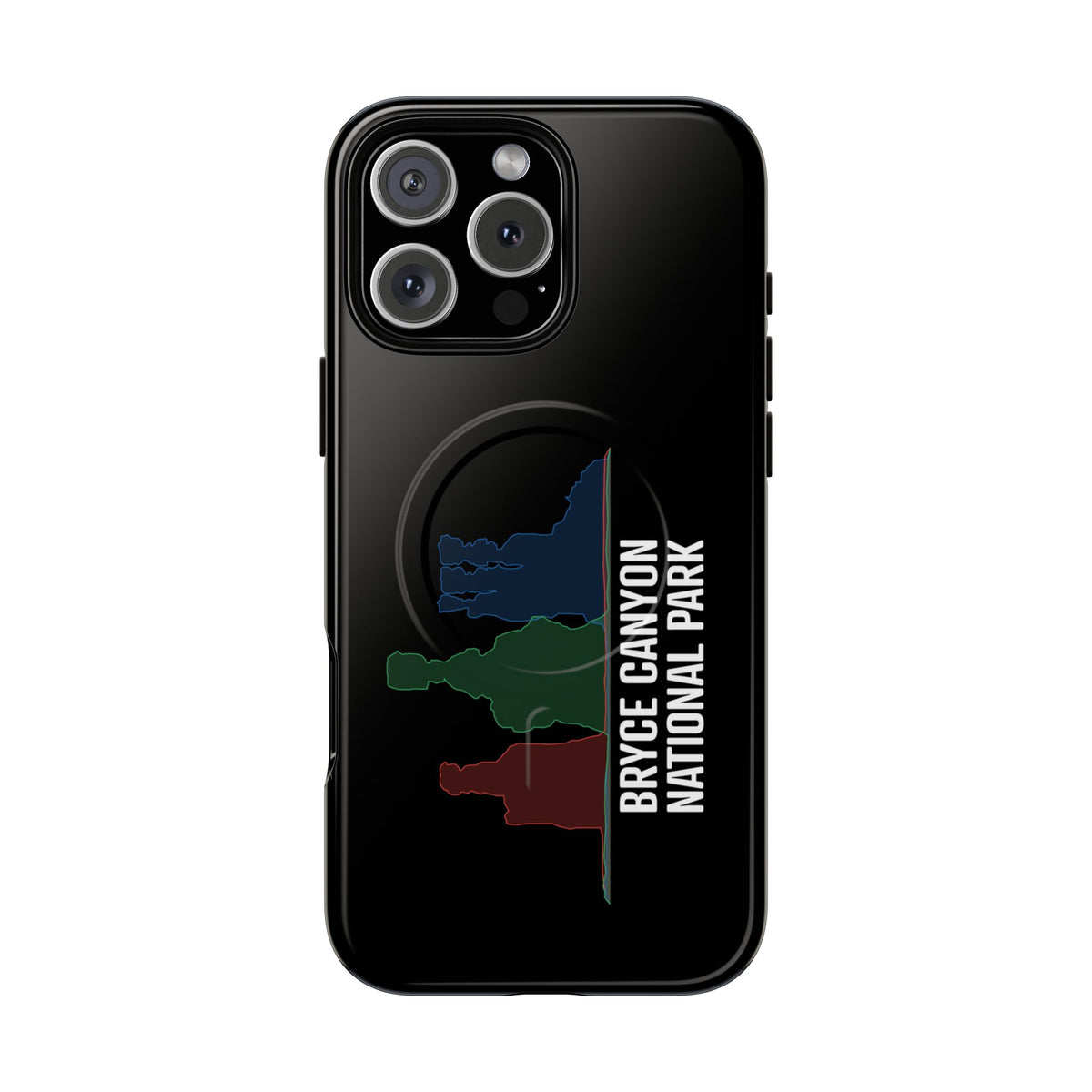 Bryce Canyon National Park iPhone Case with MagSafe - Histogram Design