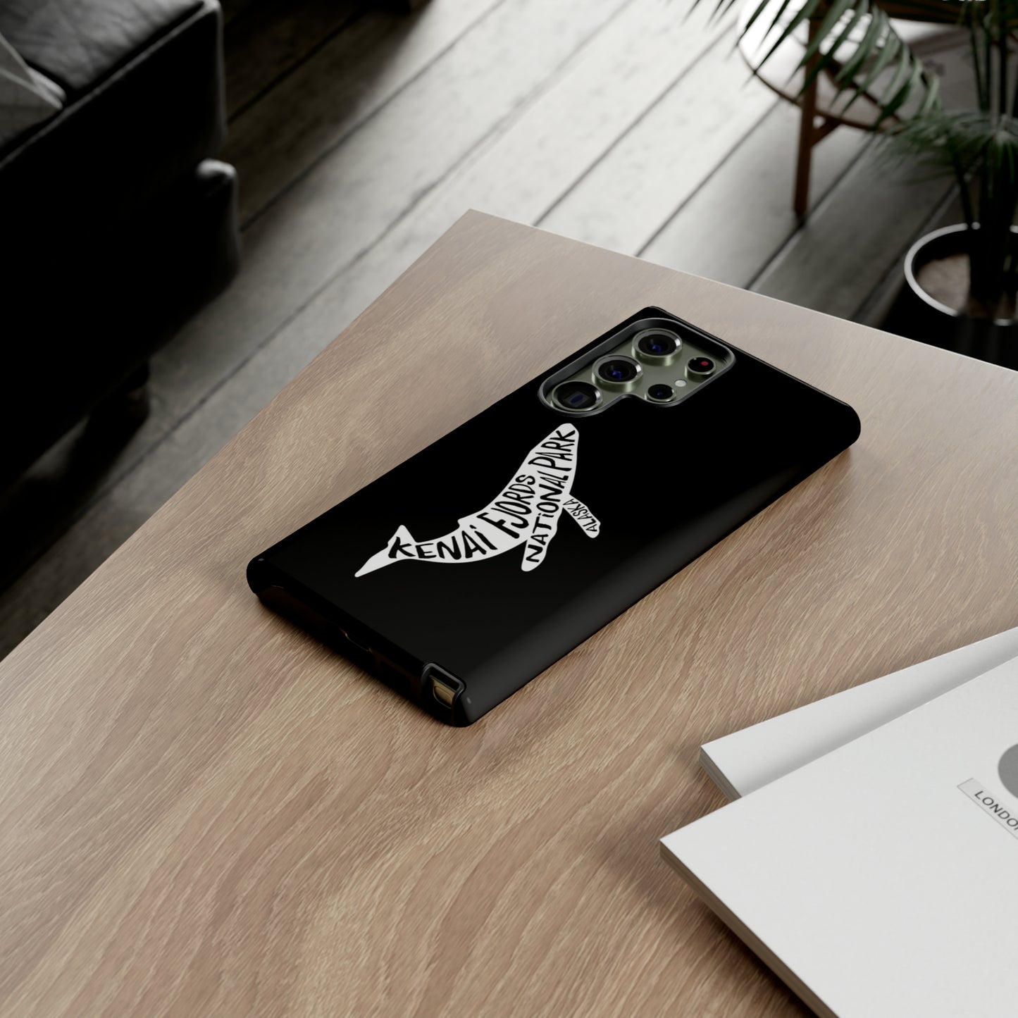 Kenai Fjords National Park Phone Case - Humpback Whale Design