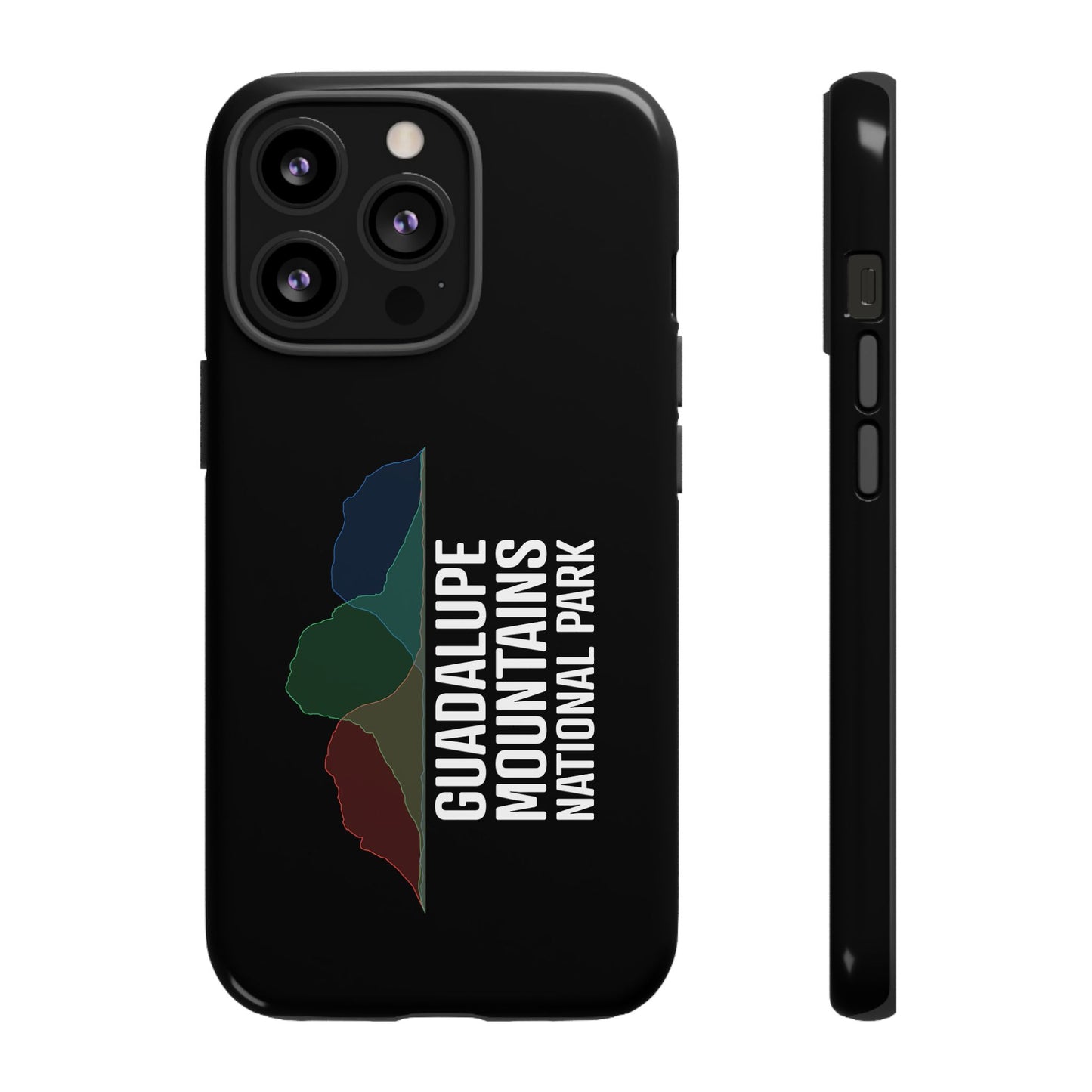 Guadalupe Mountains National Park Phone Case - Histogram Design