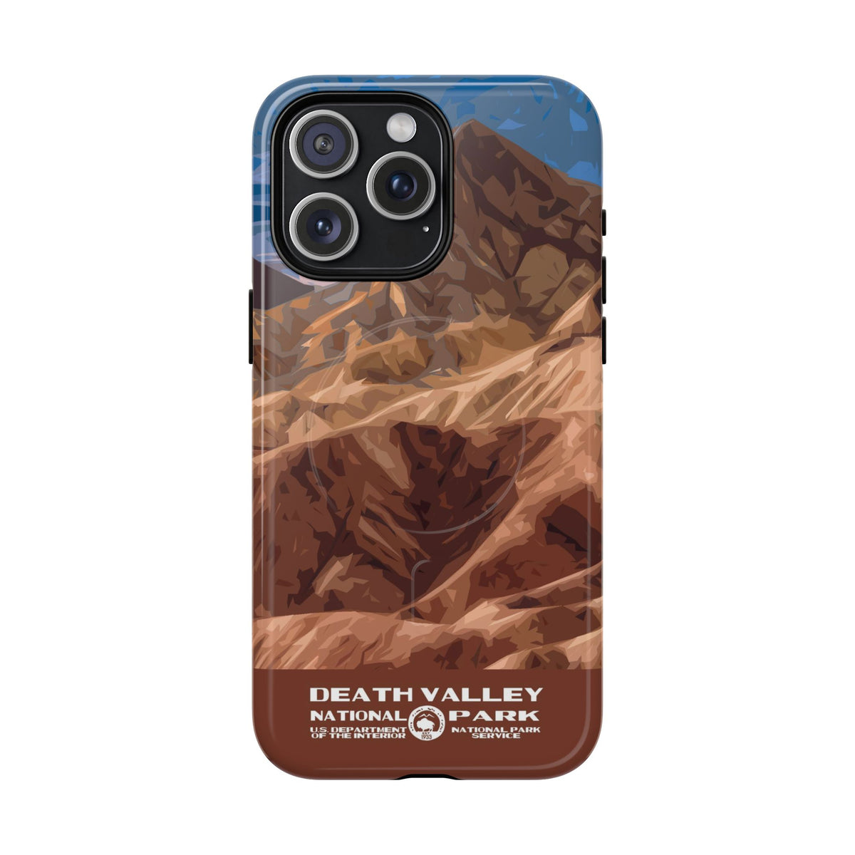 Death Valley National Park iPhone Case with MagSafe - Zabriskie Point