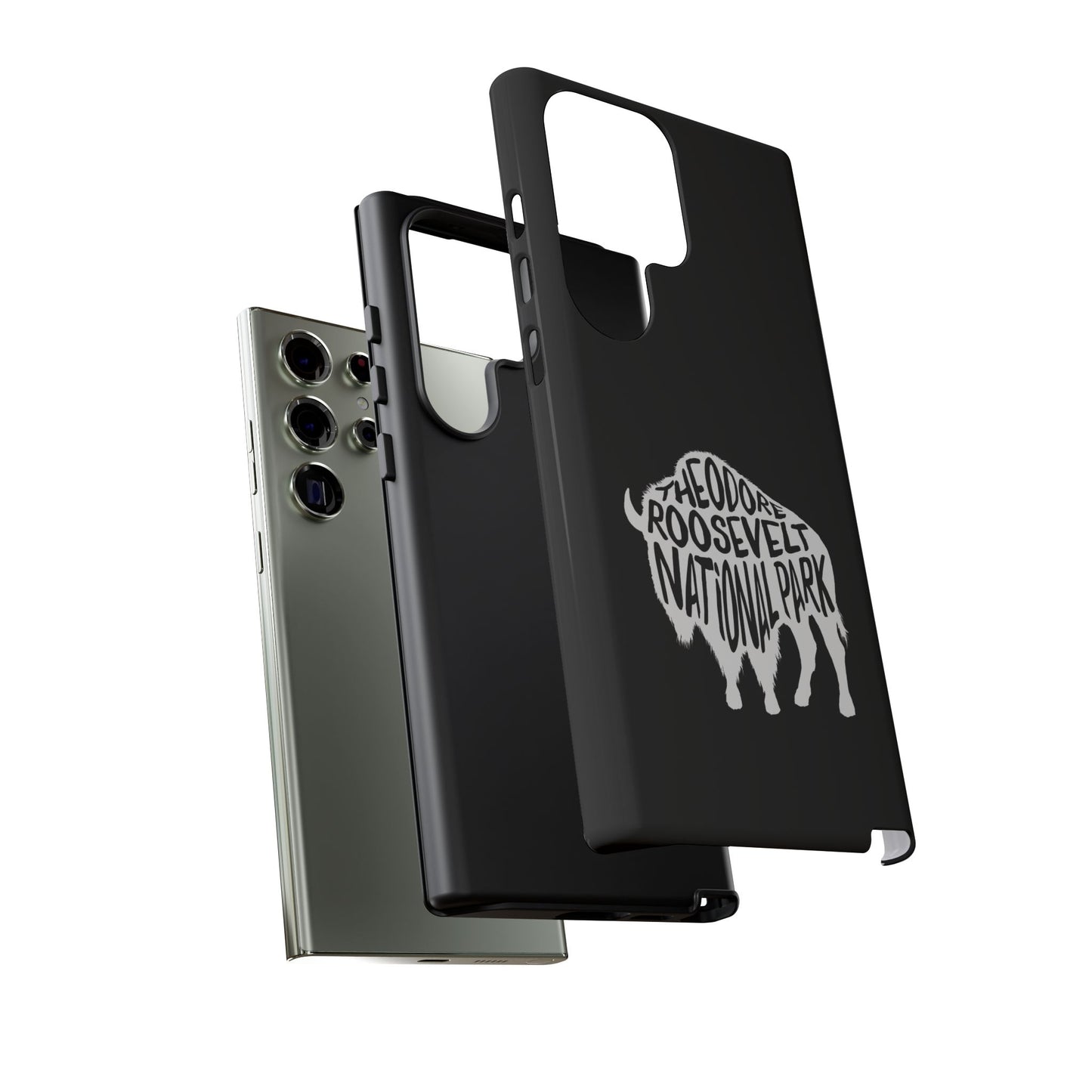 Theodore Roosevelt National Park Phone Case - Bison Design