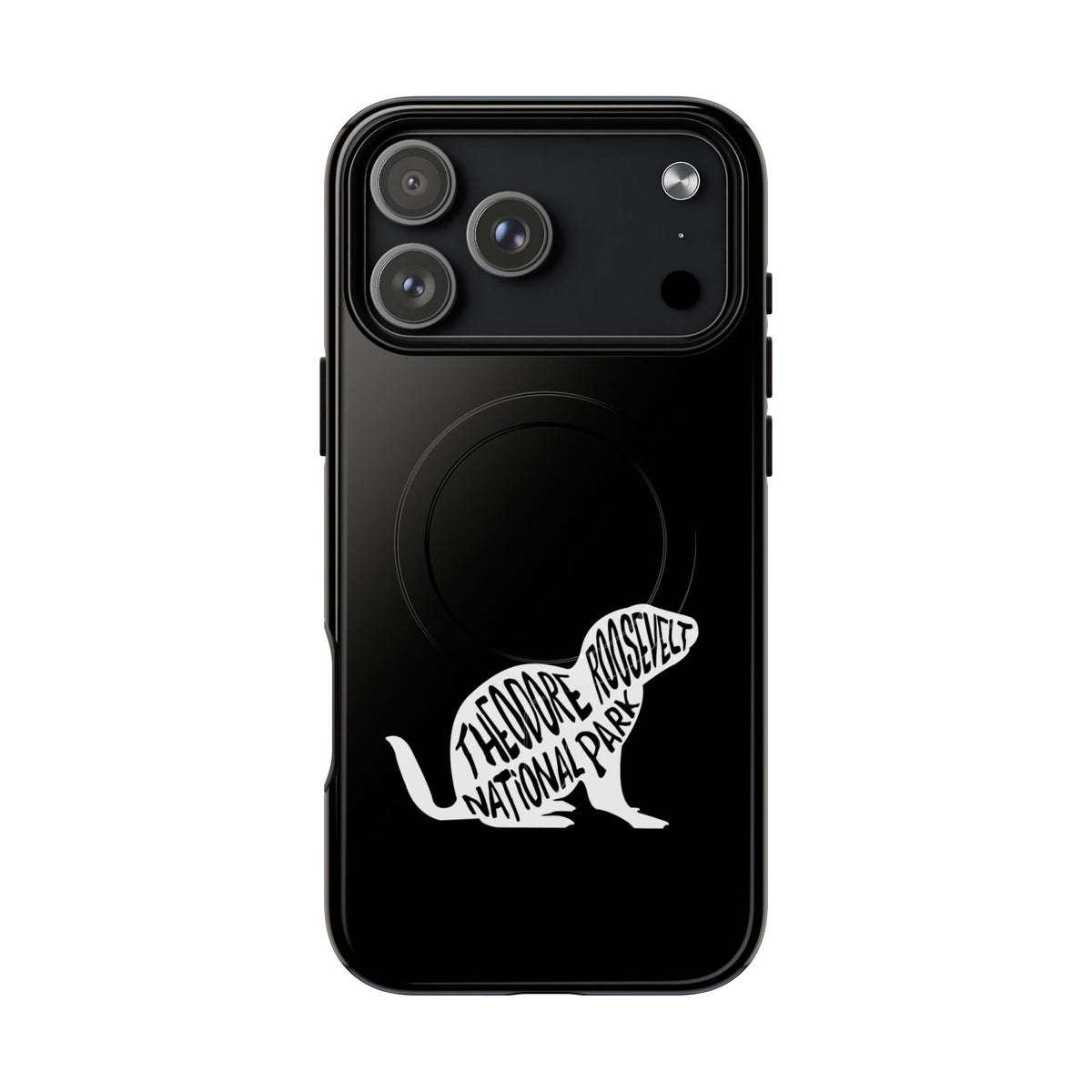 Theodore Roosevelt National Park iPhone Case with MagSafe - Prairie Dog Design