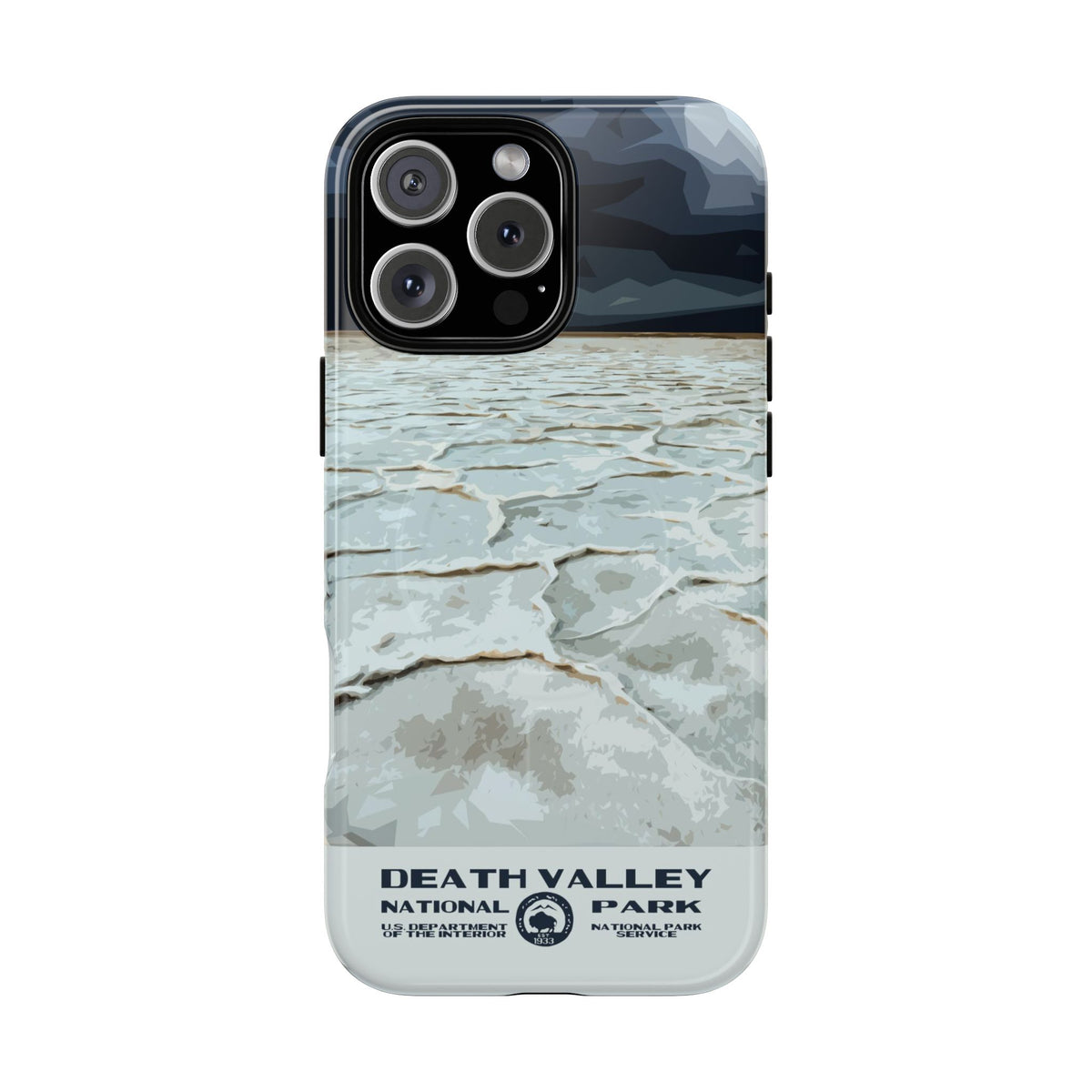 Death Valley National Park iPhone Case with MagSafe - Badwater Basin