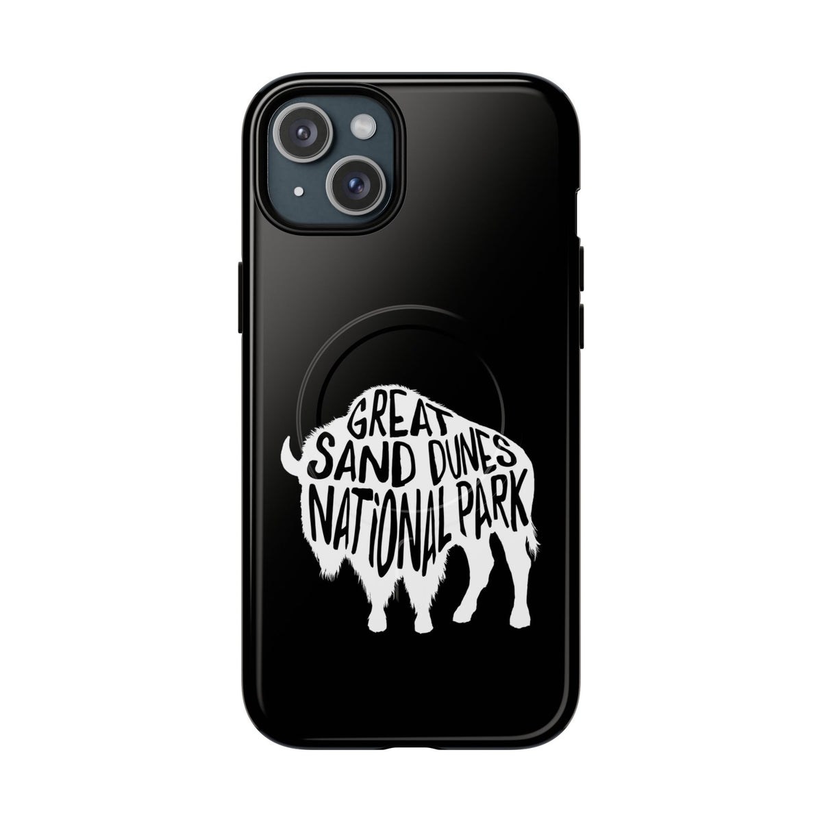 Great Sand Dunes National Park iPhone Case with MagSafe - Bison Design