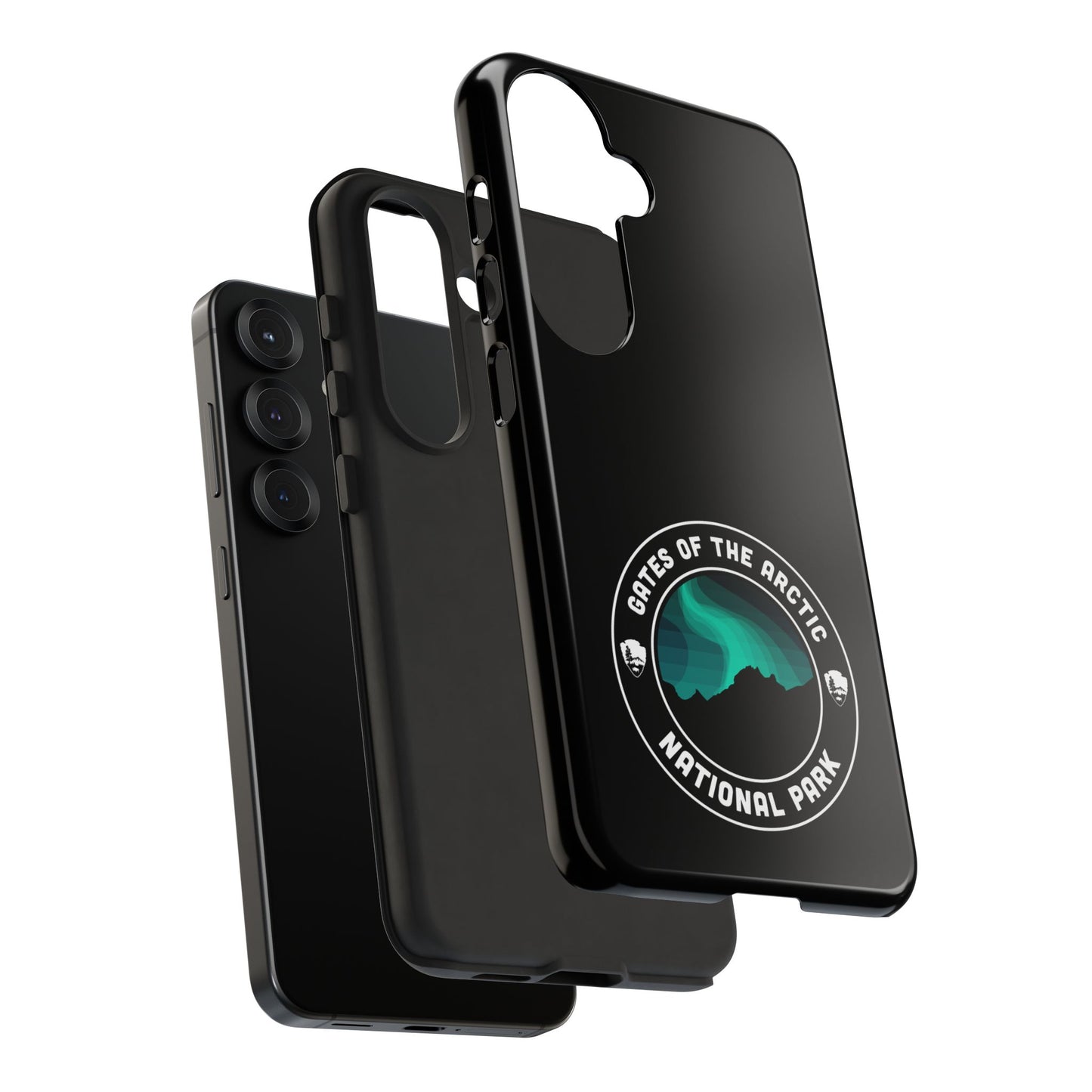 Gates of the Arctic National Park Phone Case - Round Emblem Design