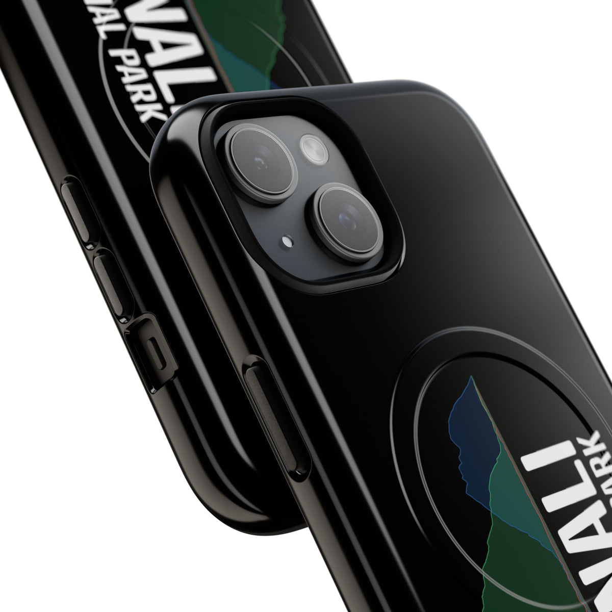 Denali National Park iPhone Case with MagSafe - Histogram Design