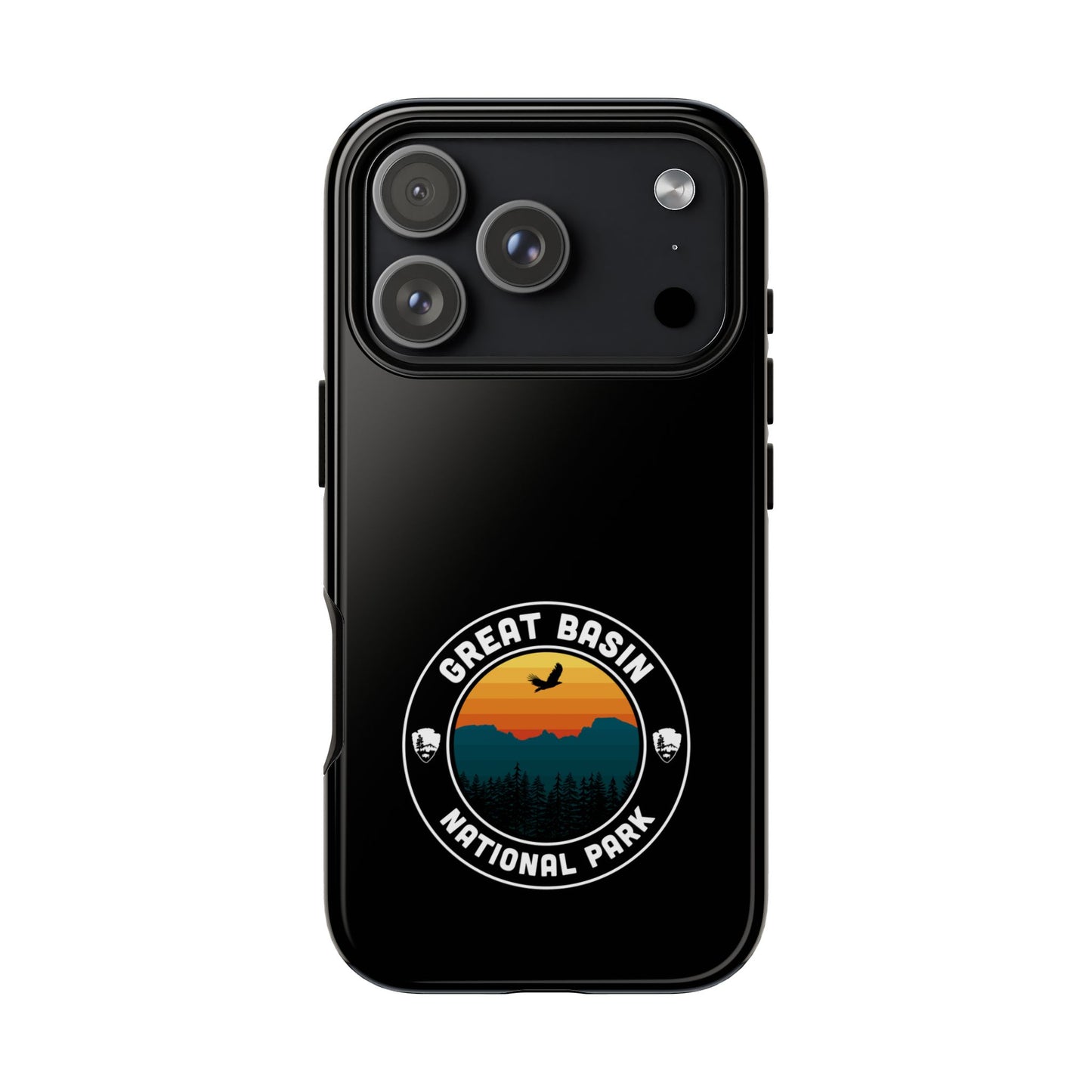 Great Basin National Park Phone Case - Round Emblem Design