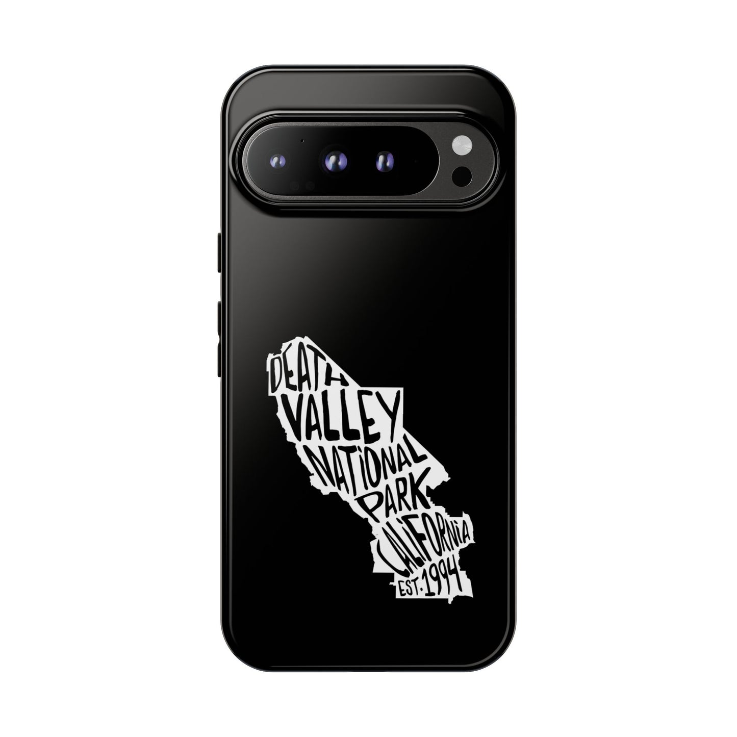 Death Valley National Park Phone Case - Map Design