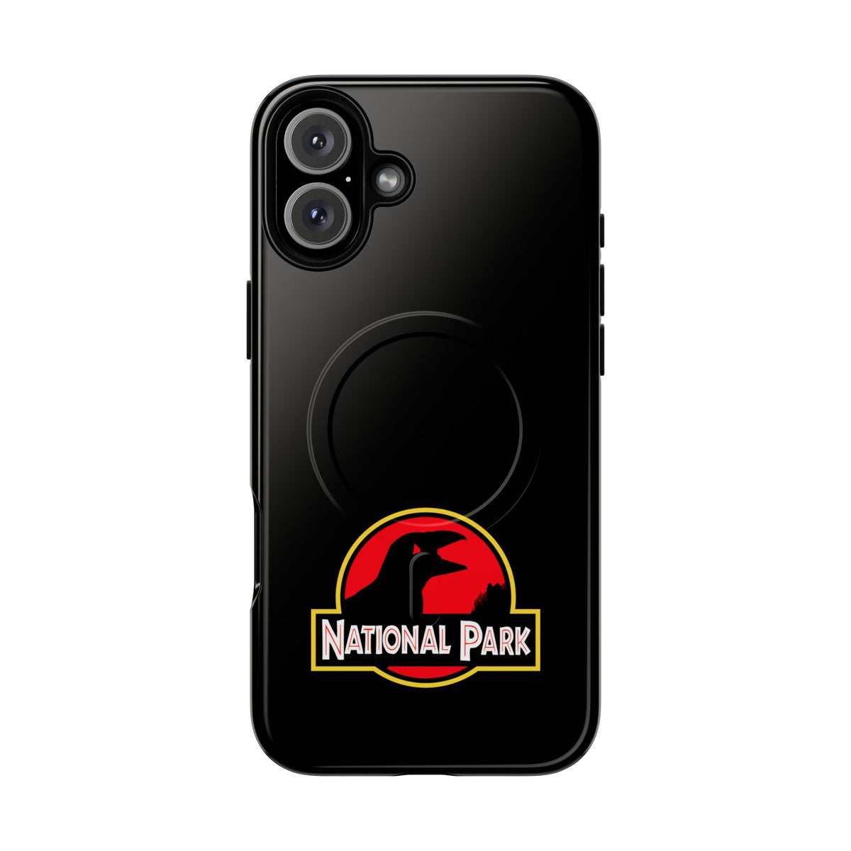 Acadia National Park iPhone Case with MagSafe - Puffin Parody