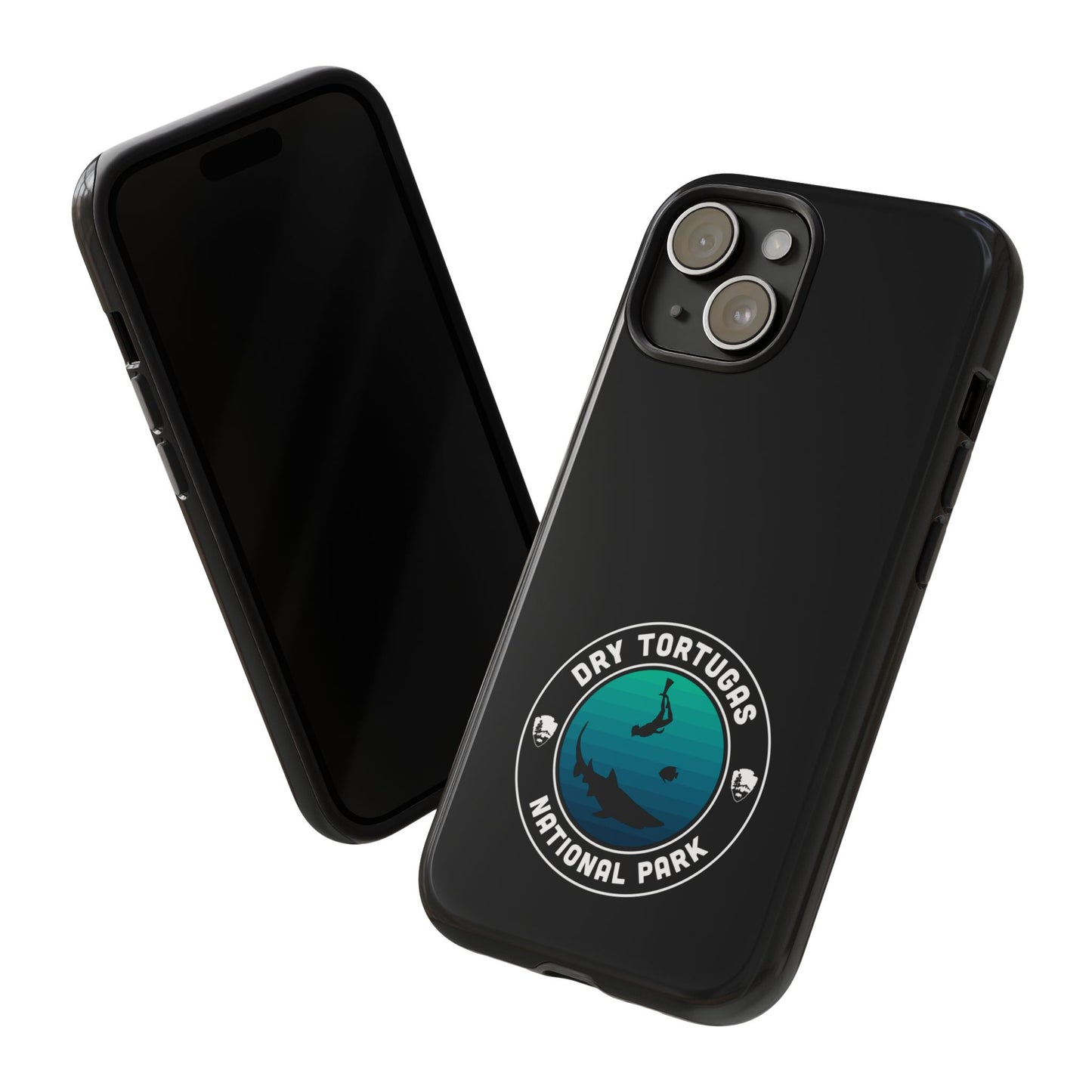 Dry Tortugas National Park Phone Case - Round Emblem Design