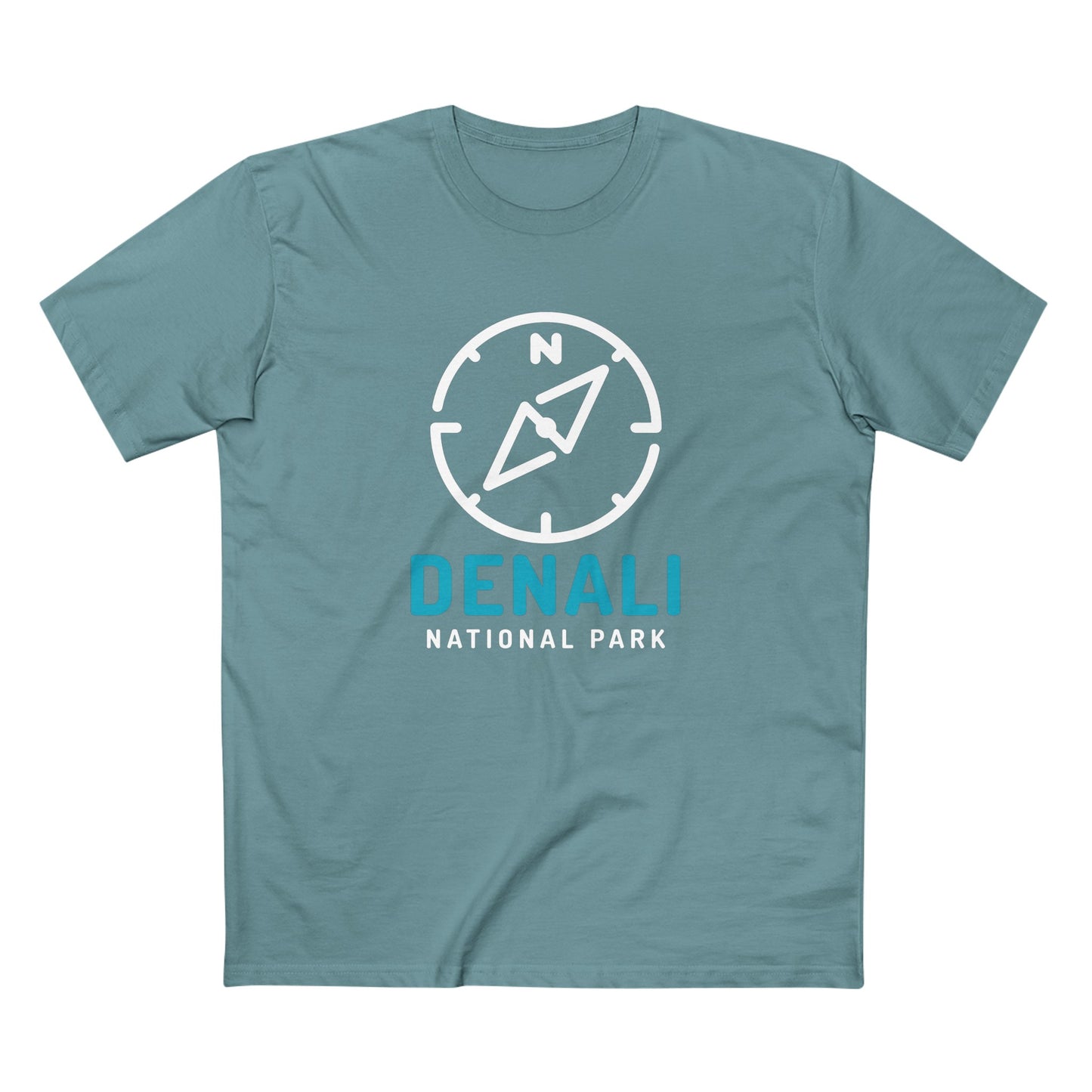Denali National Park T-Shirt Compass Design