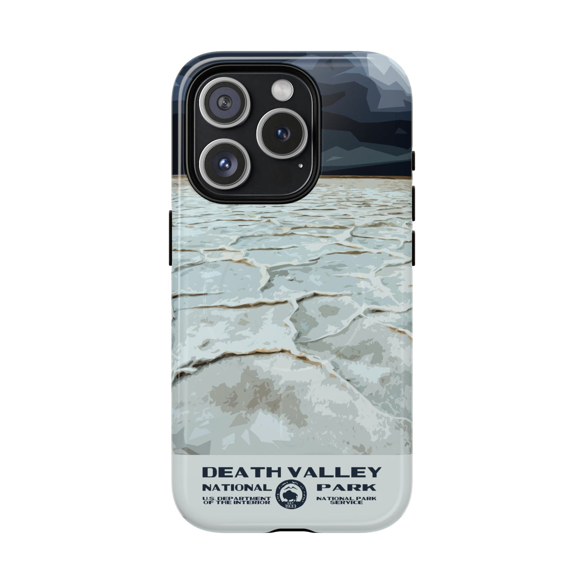 Death Valley National Park iPhone Case with MagSafe - Badwater Basin