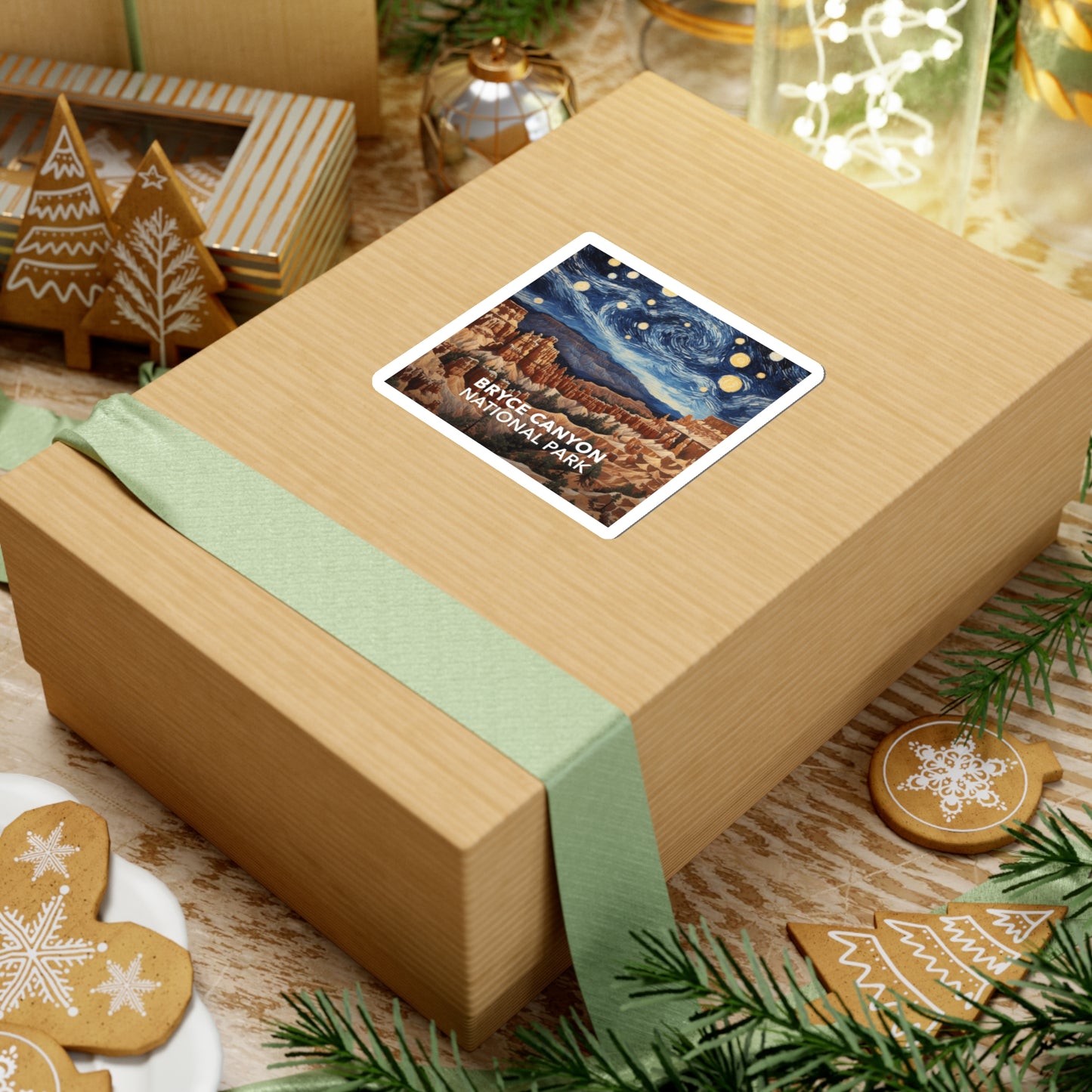 Bryce Canyon National Park Sticker - The Starry Night