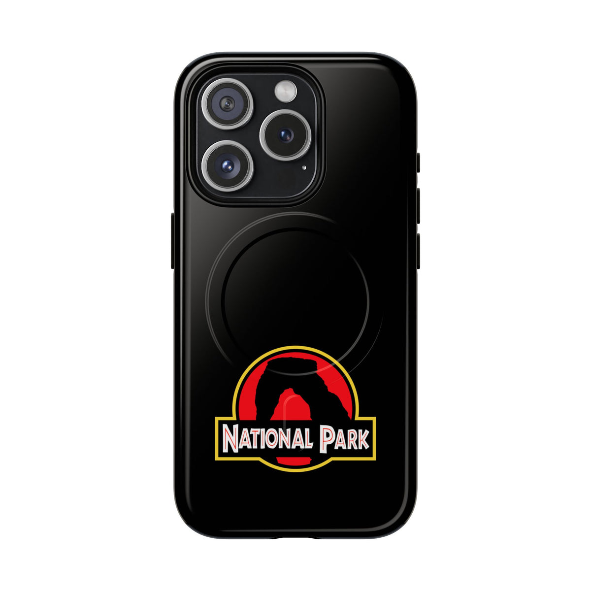Arches National Park iPhone Case with MagSafe - Delicate Arch Parody