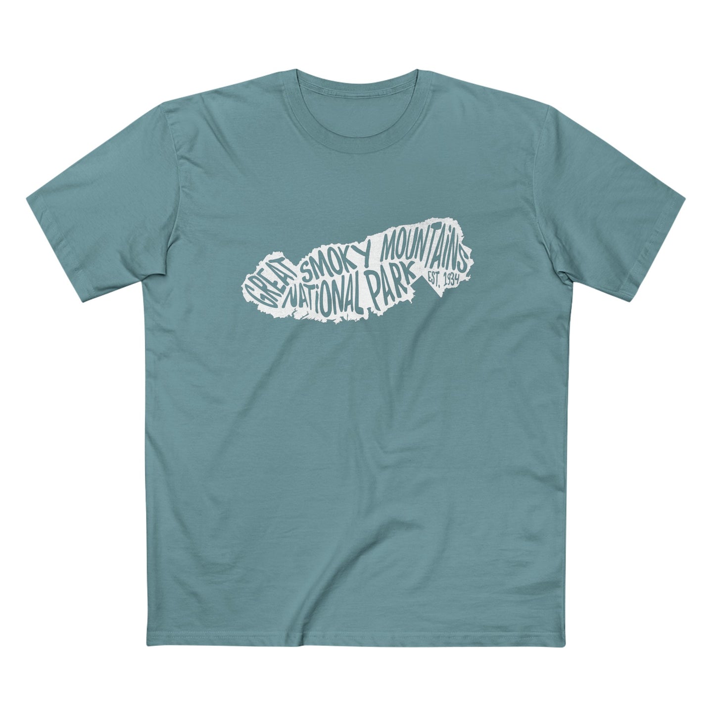 Great Smoky Mountains National Park T-Shirt - Map