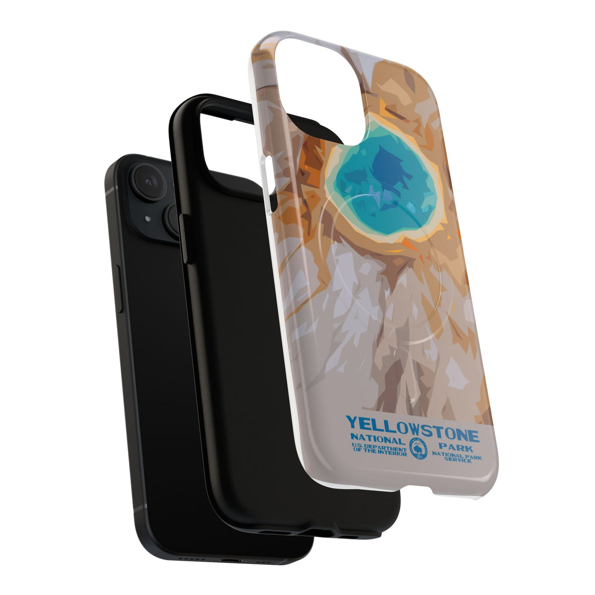 Yellowstone National Park iPhone Case with MagSafe - WPA Design