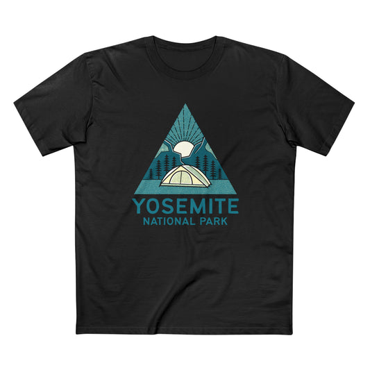 Yosemite National Park T-Shirt Sunrise Triangle Graphic