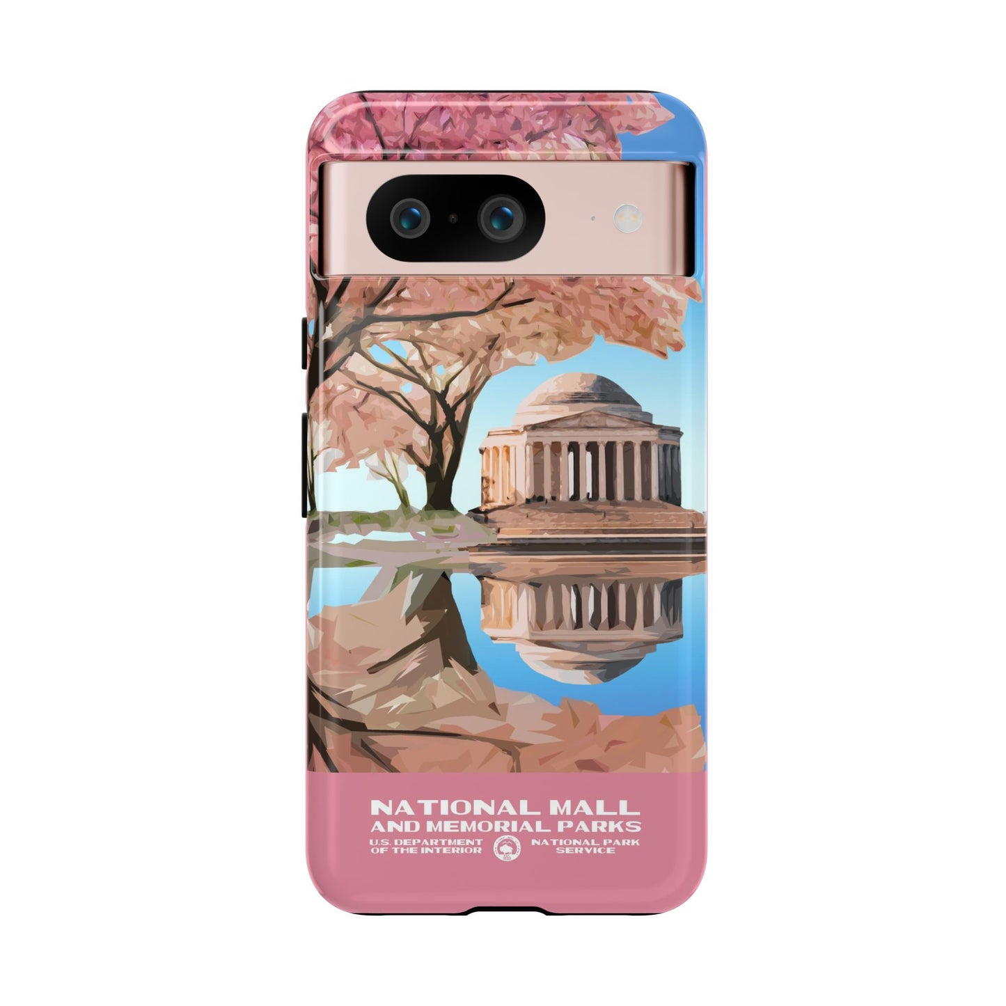 National Mall Washington DC WPA Phone Case