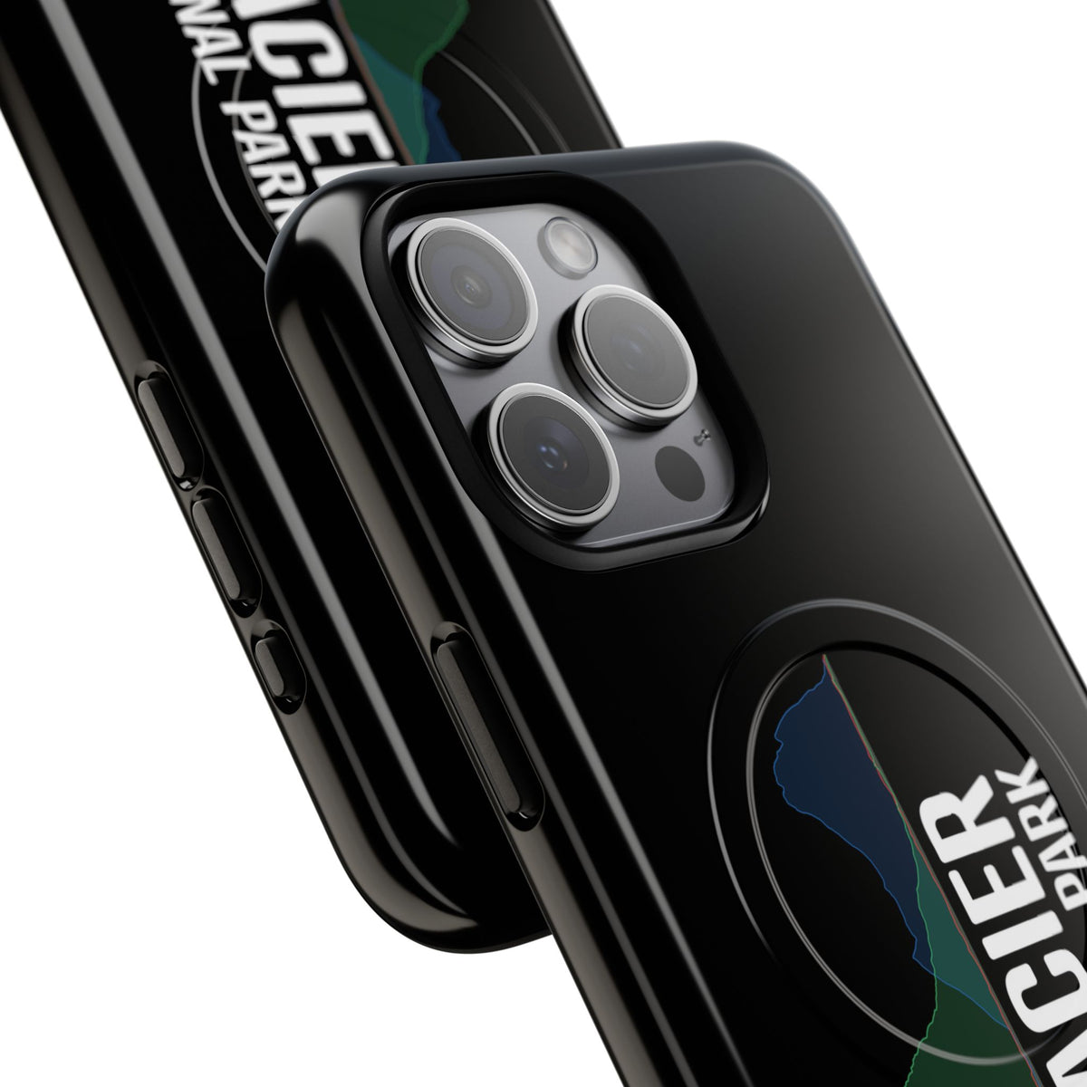 Glacier National Park iPhone Case with MagSafe - Histogram Design