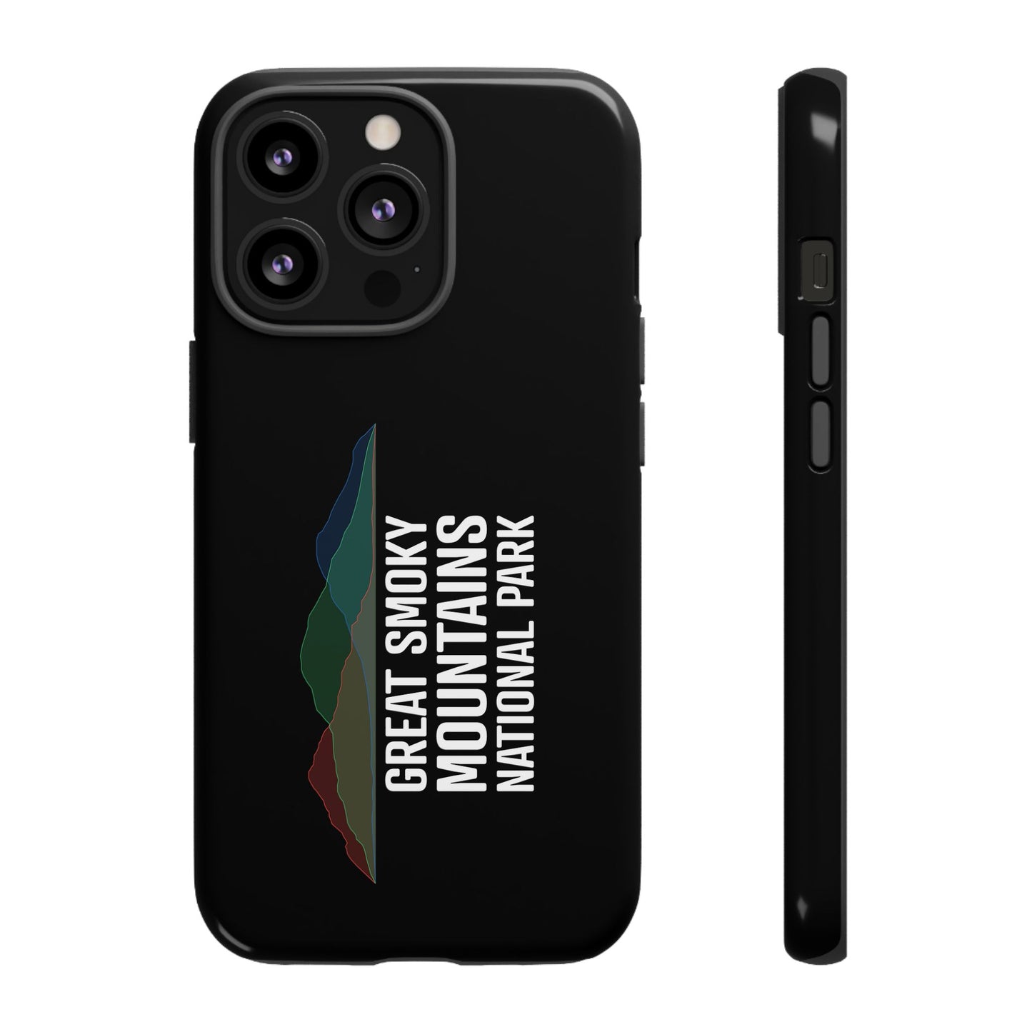 Great Smoky Mountains National Park Phone Case - Histogram Design
