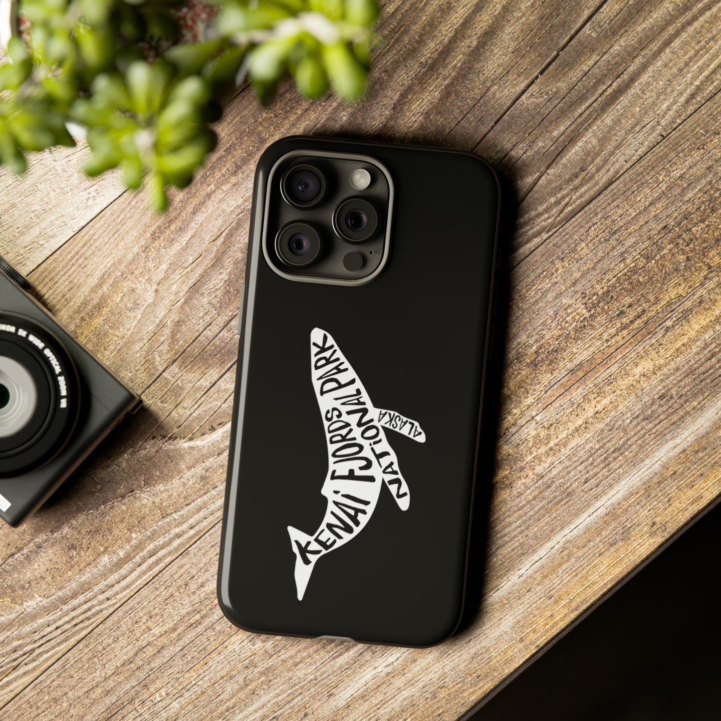 Kenai Fjords National Park Phone Case - Humpback Whale Design